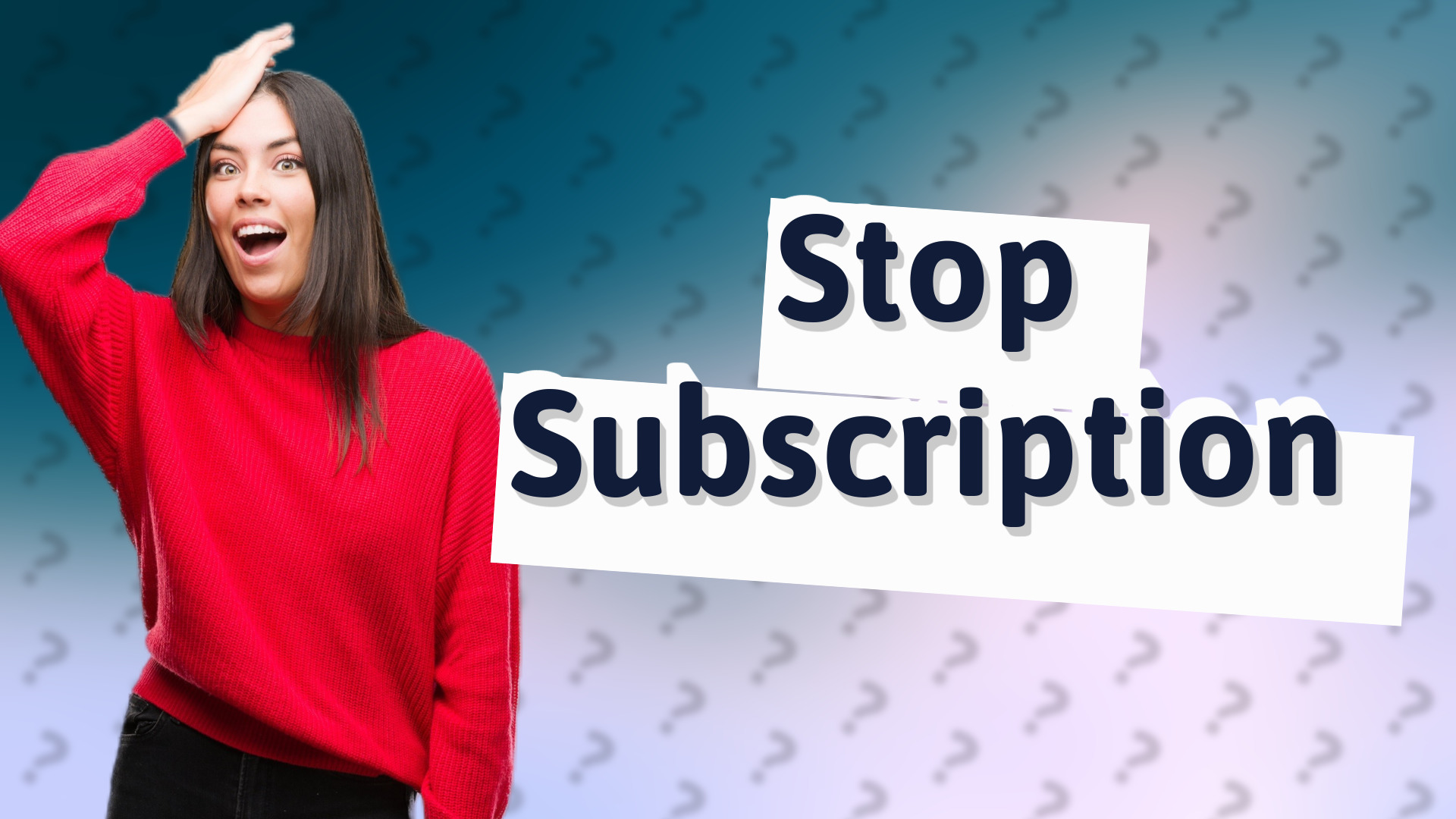 Stop Subscription