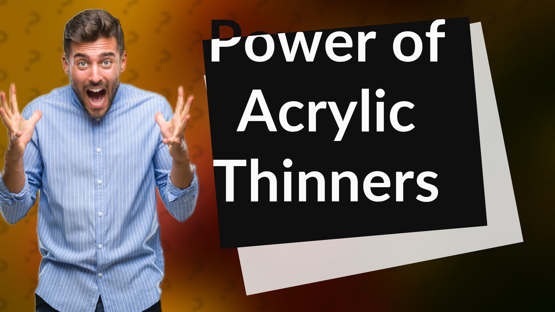 Power of Acrylic Thinners