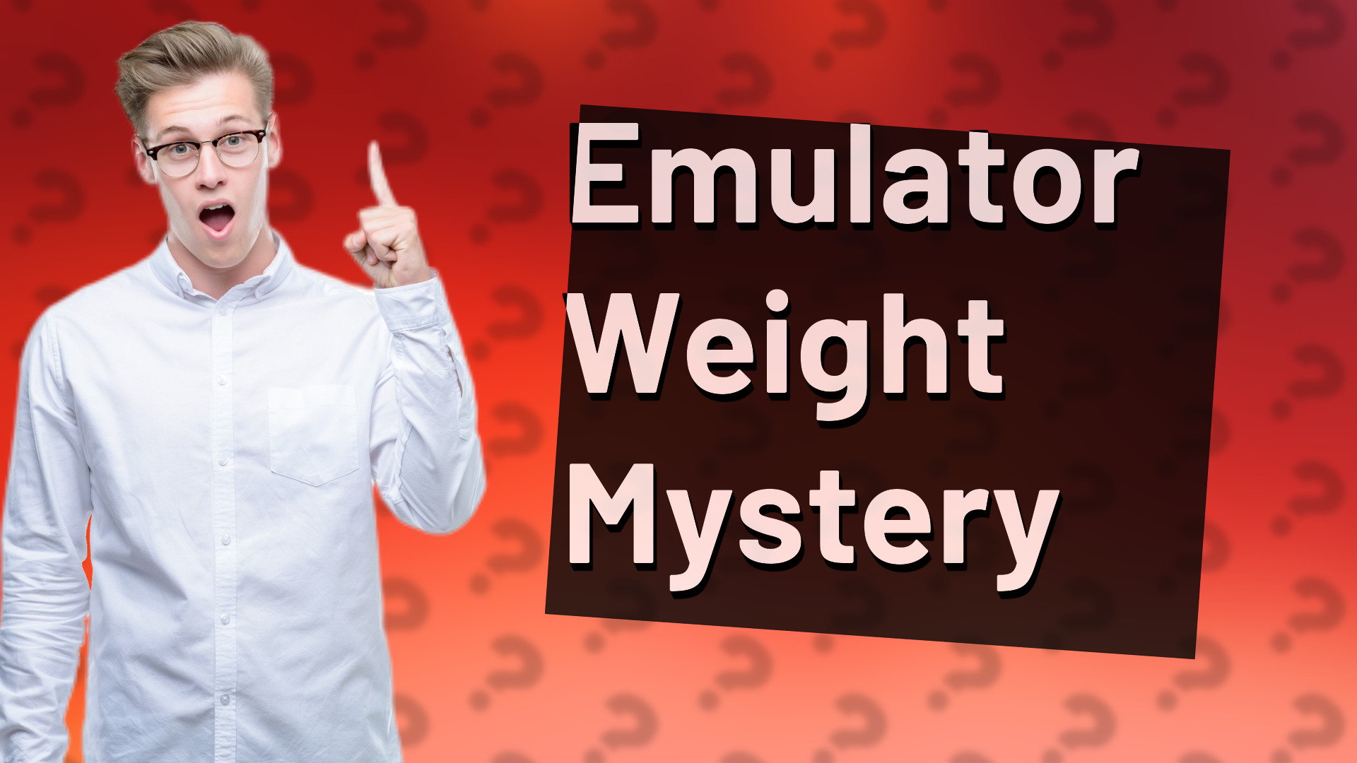Emulator Weight Mystery