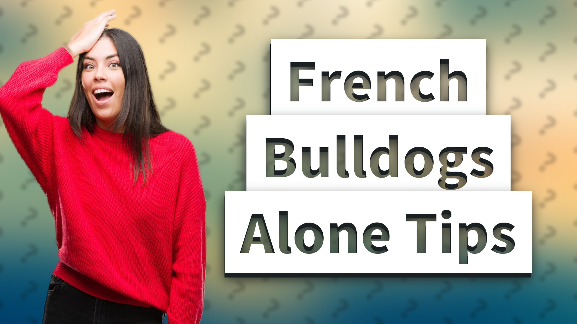 French Bulldogs Alone Tips