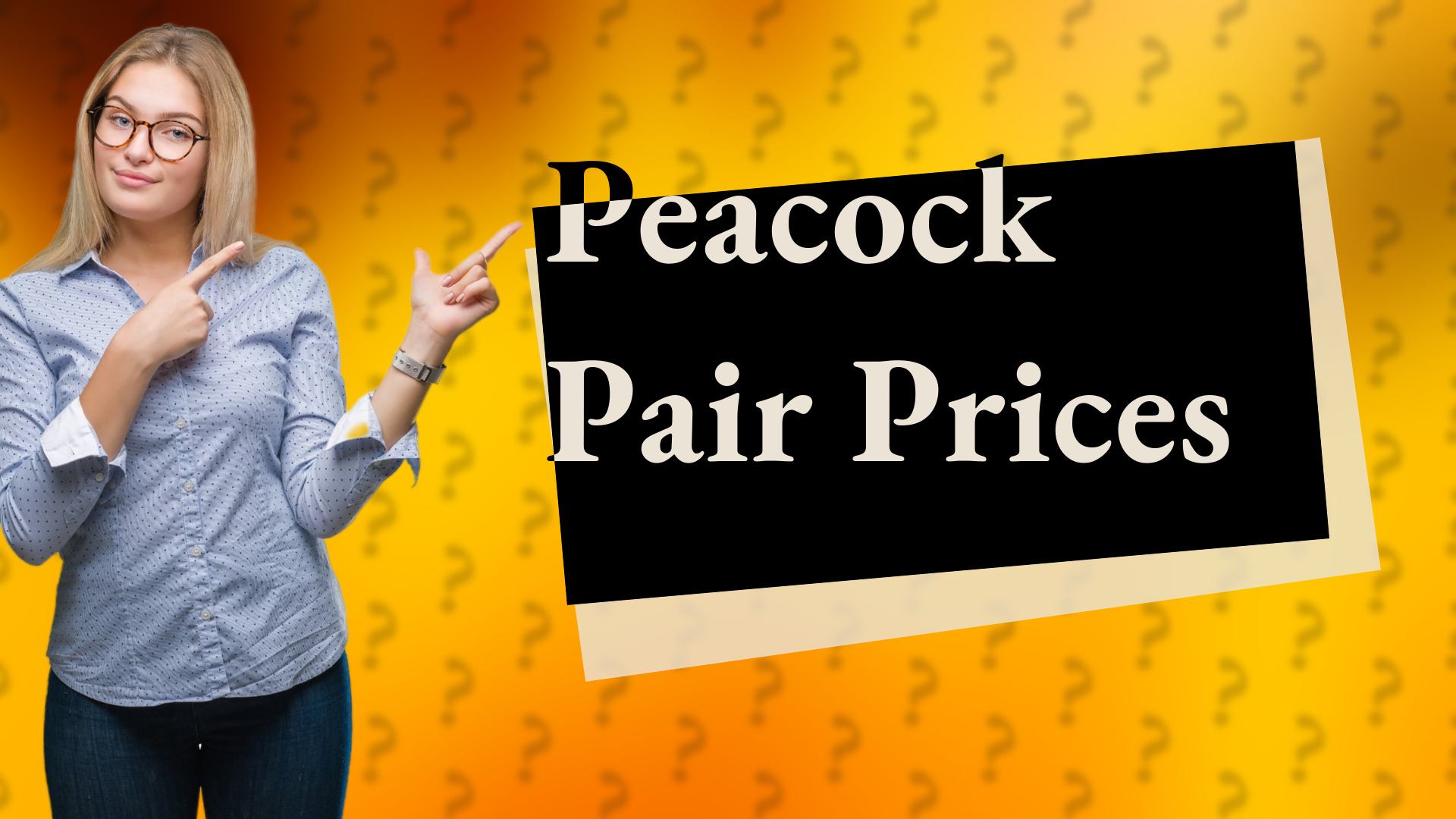 Peacock Pair Prices