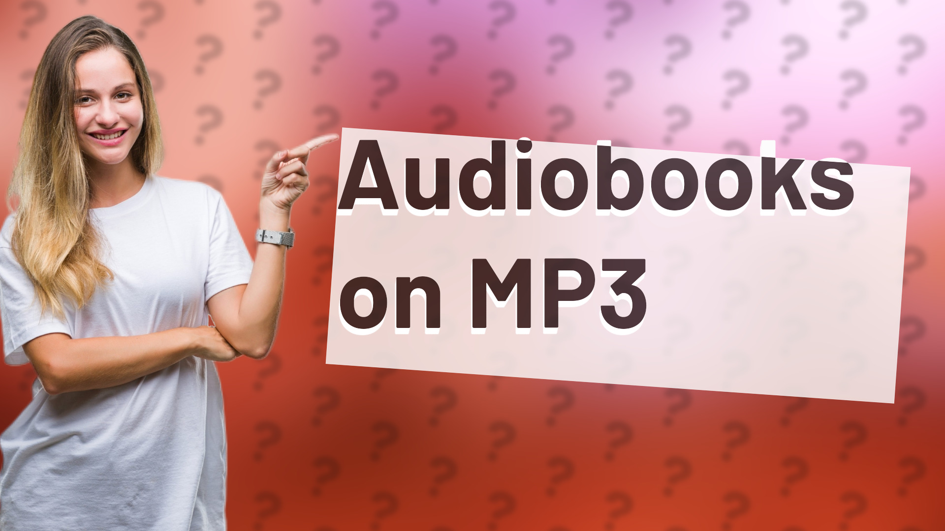 Audiobooks on MP3