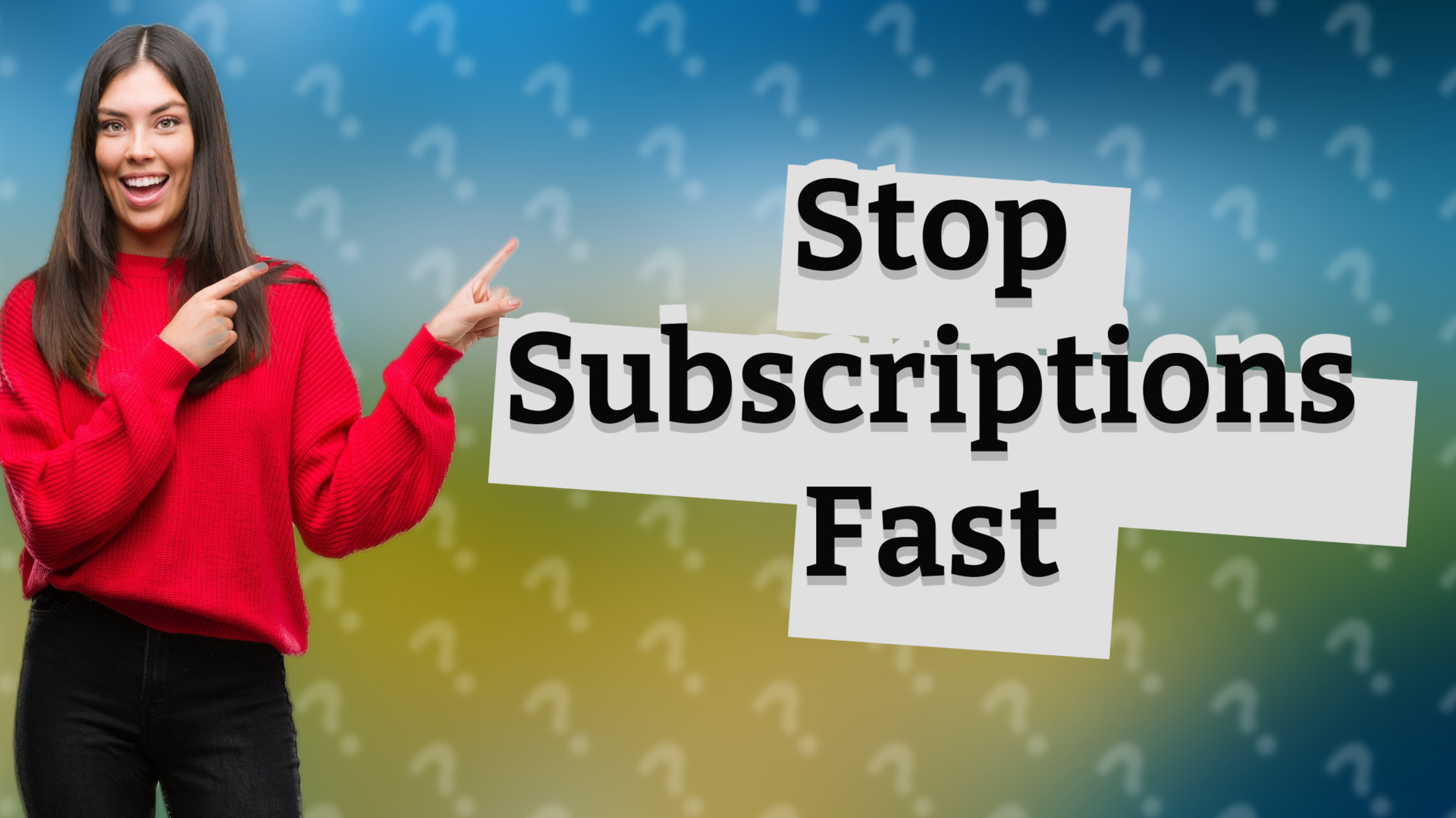 Stop Subscriptions Fast