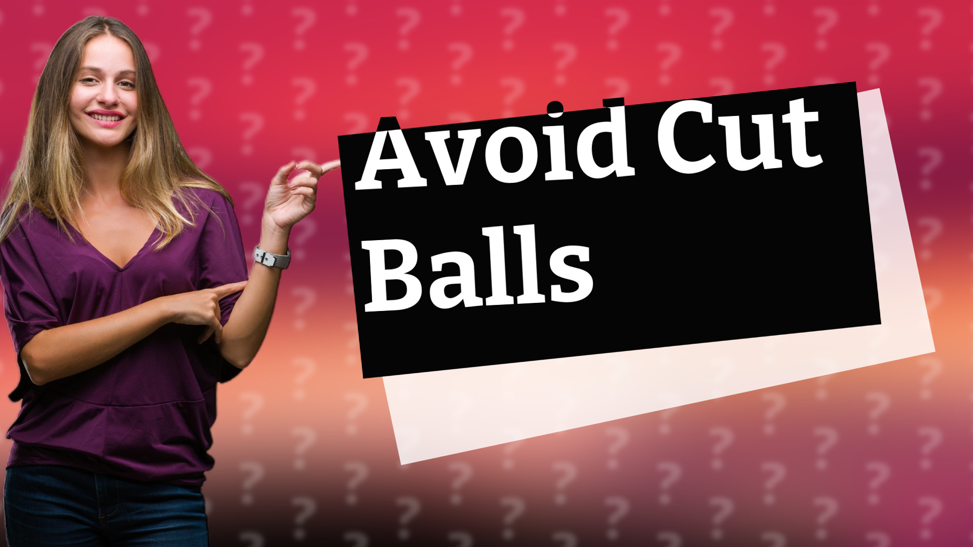 Avoid Cut Balls