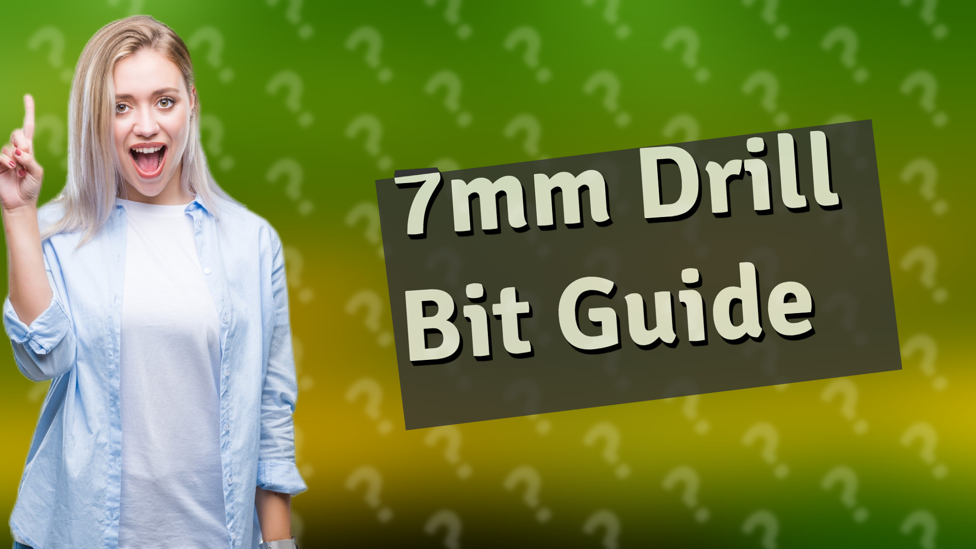 7mm Drill Bit Guide