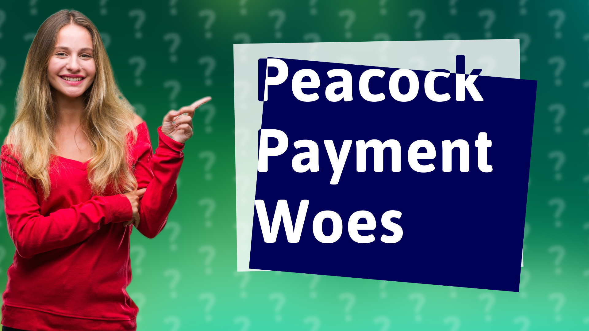 Peacock Payment Woes