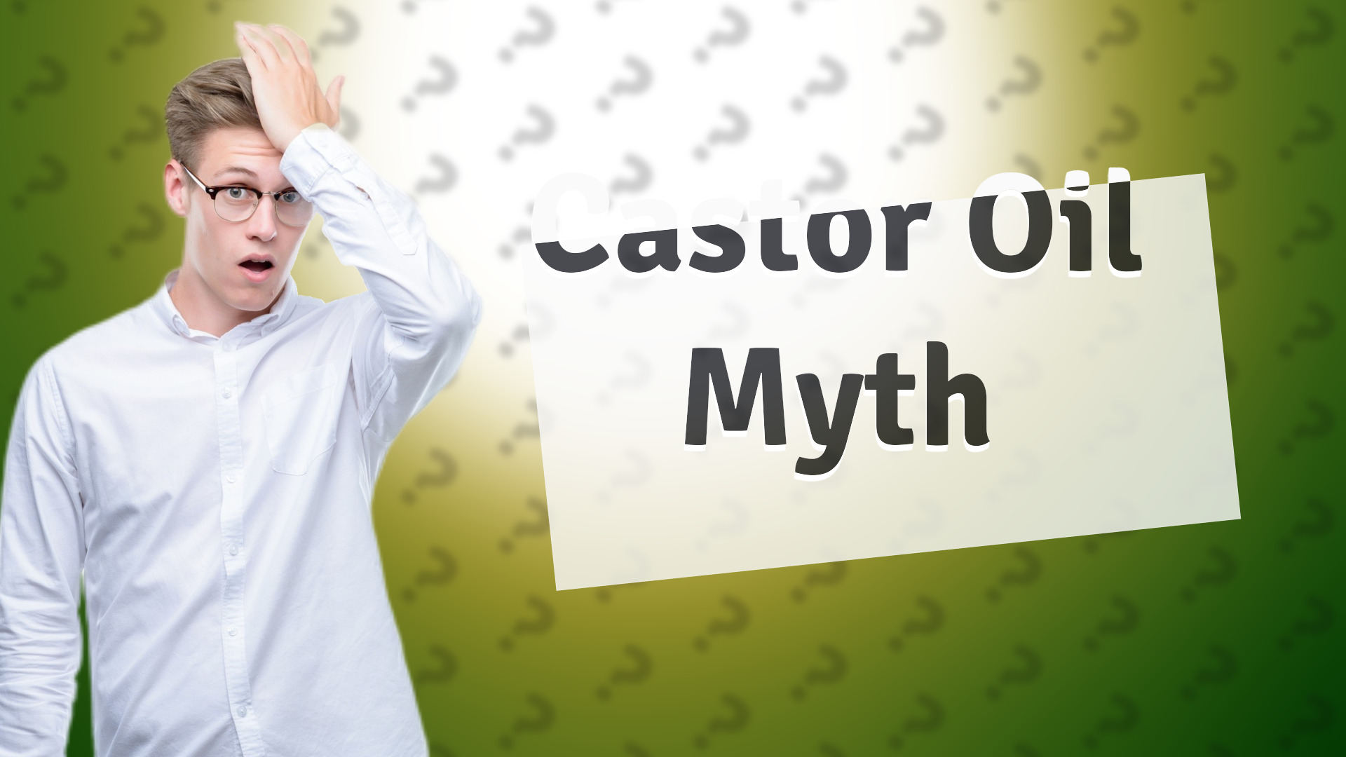 Castor Oil Myth