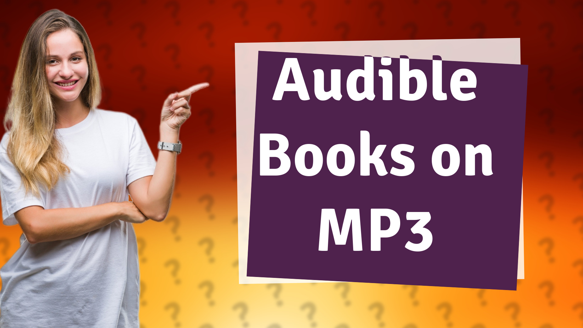 Audible Books on MP3