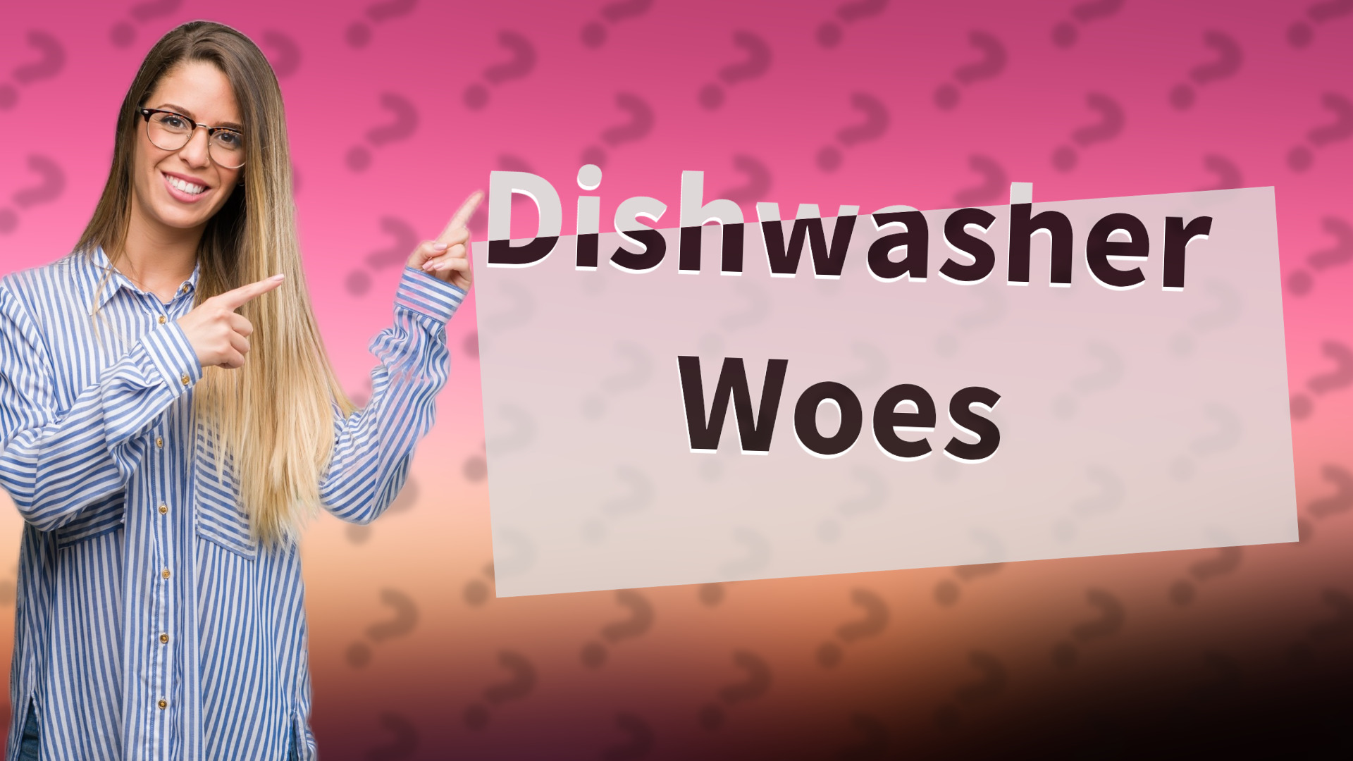 Dishwasher Woes
