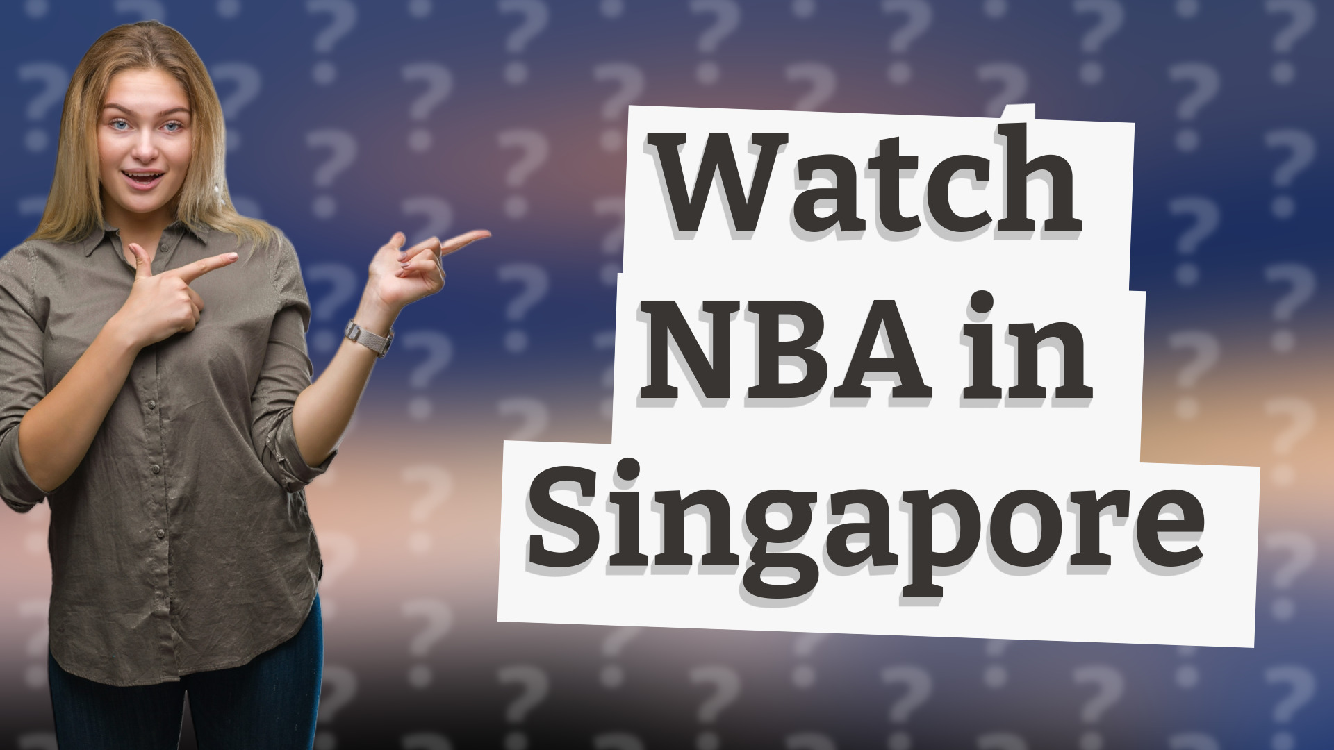 Watch NBA in Singapore
