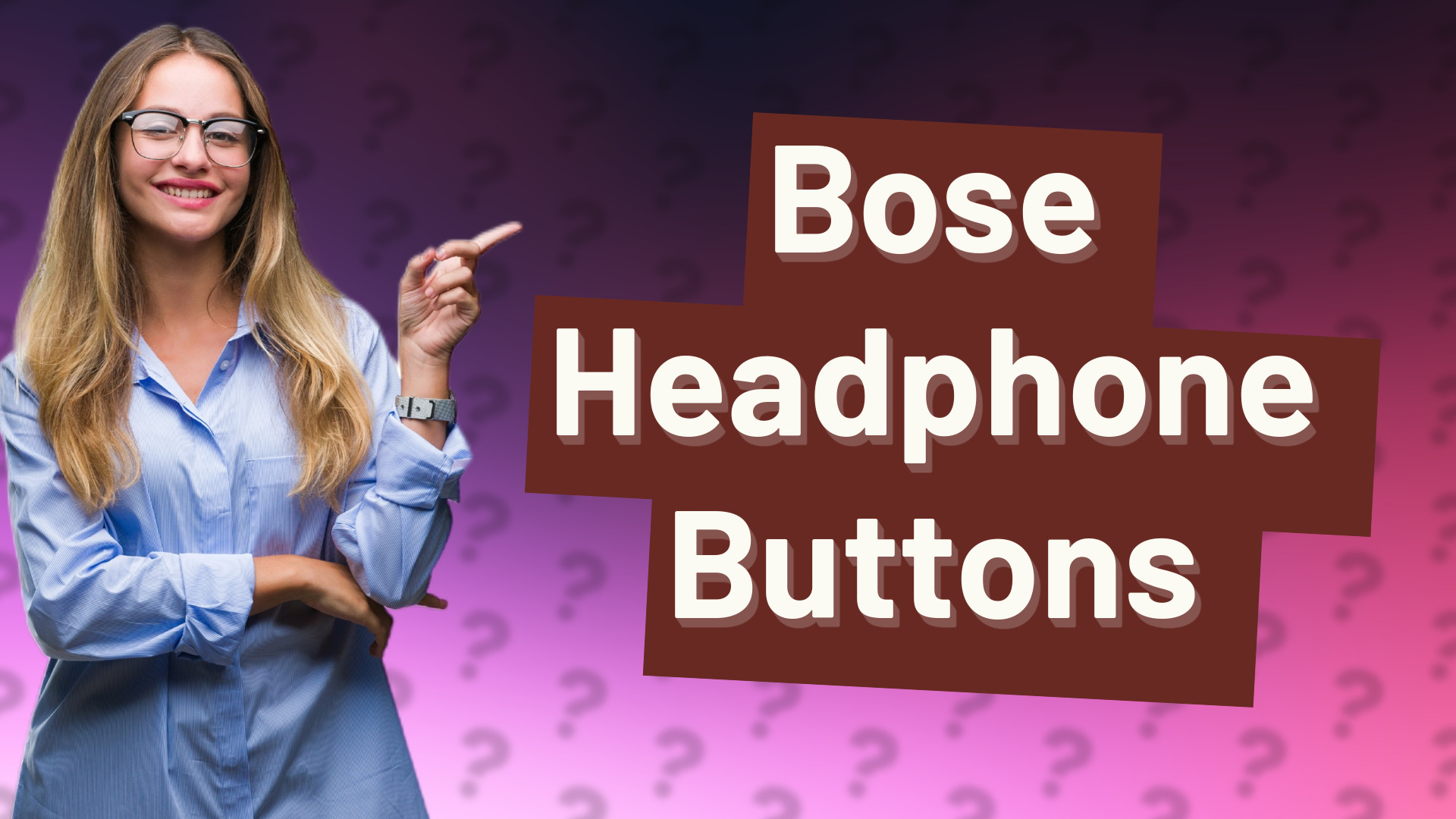 Bose Headphone Buttons