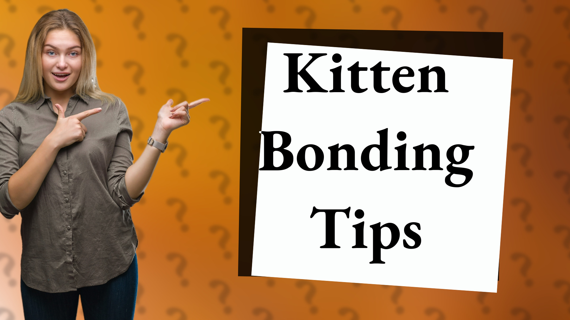 Kitten Bonding Tips