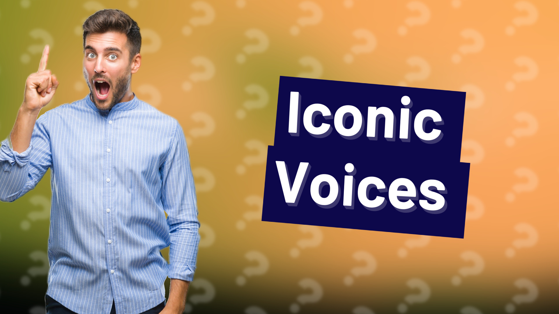 Iconic Voices