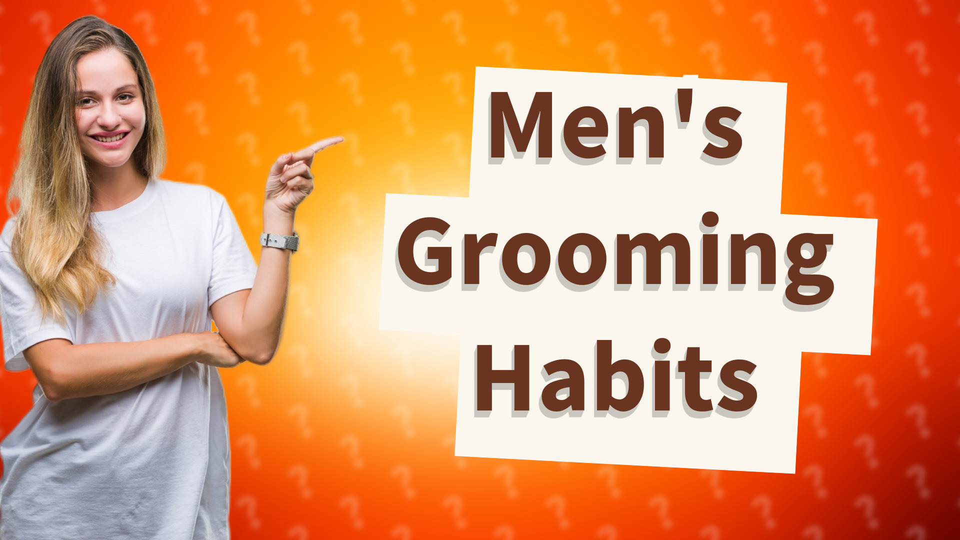 Men's Grooming Habits