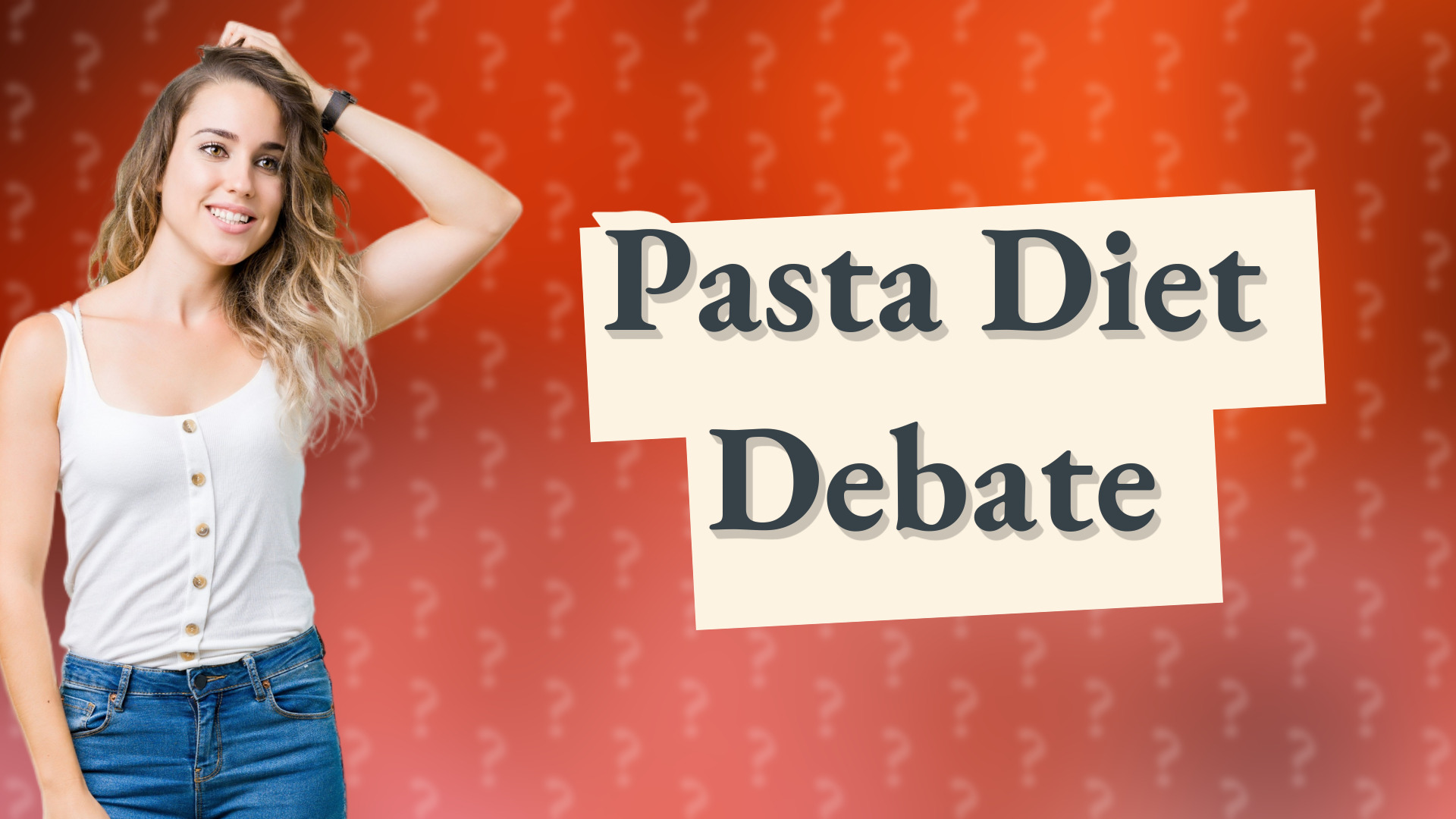 Pasta Diet Debate