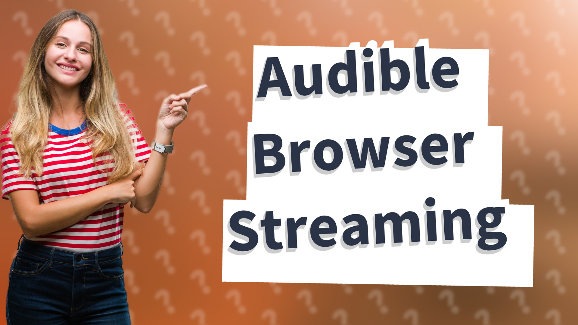 Audible Browser Streaming
