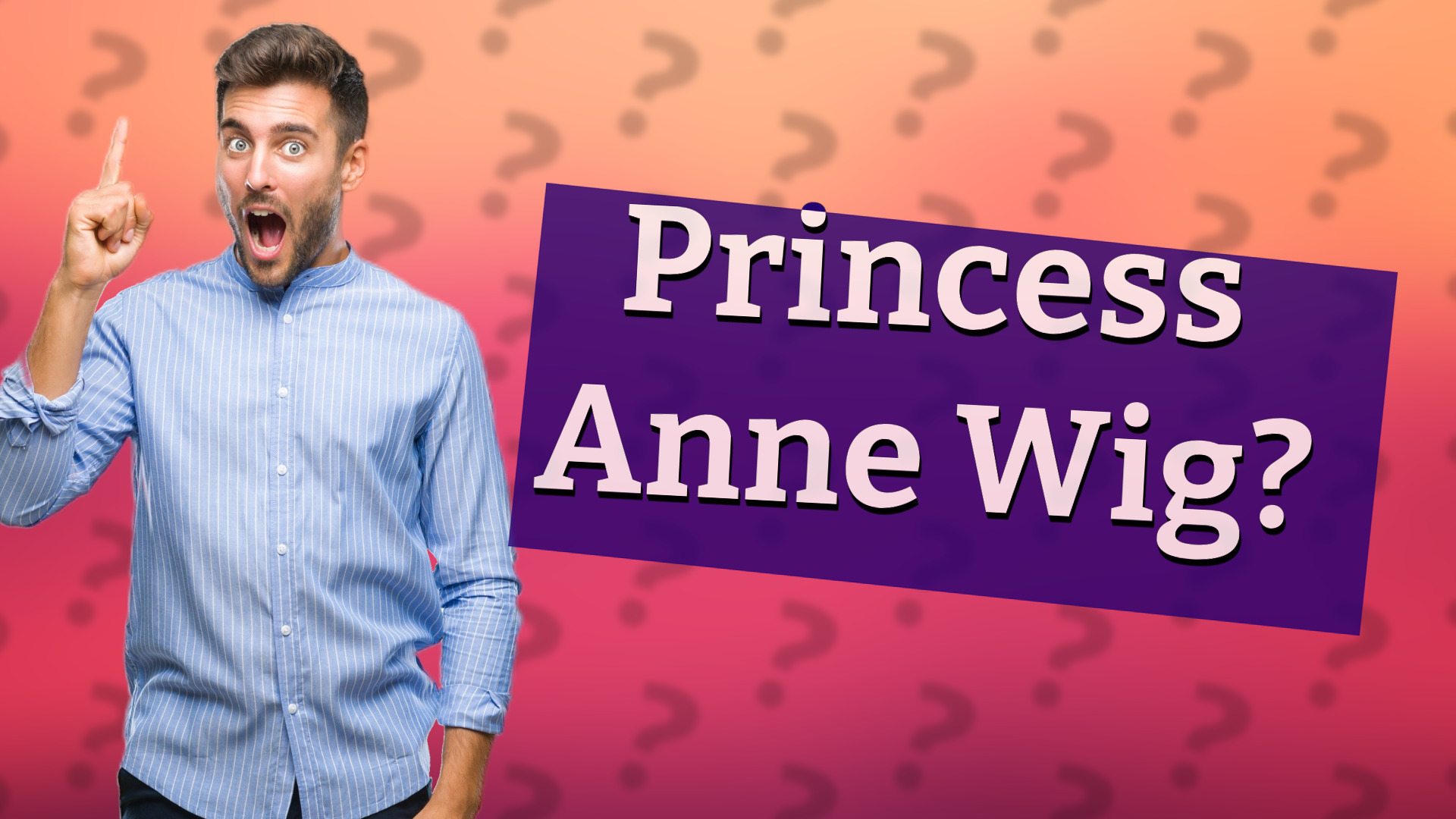 Princess Anne Wig?