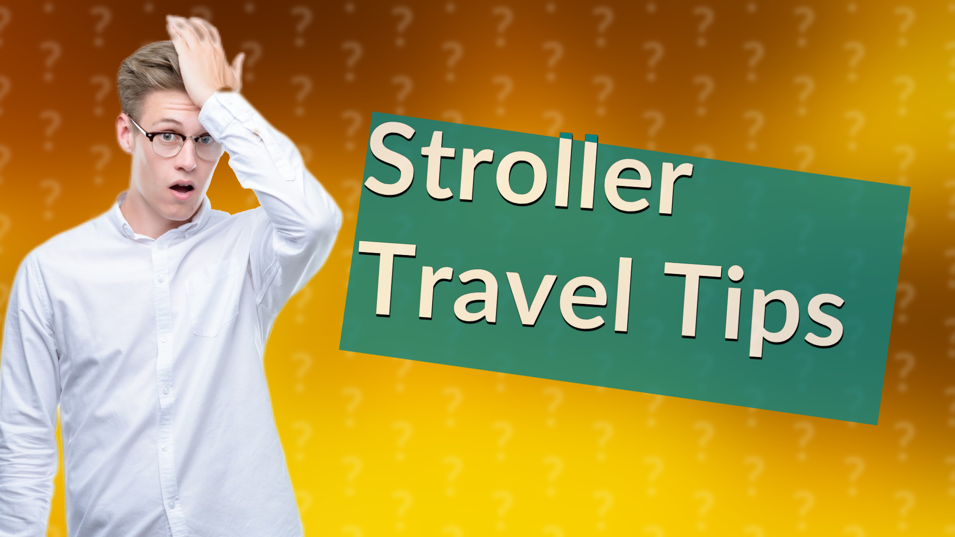 Stroller Travel Tips