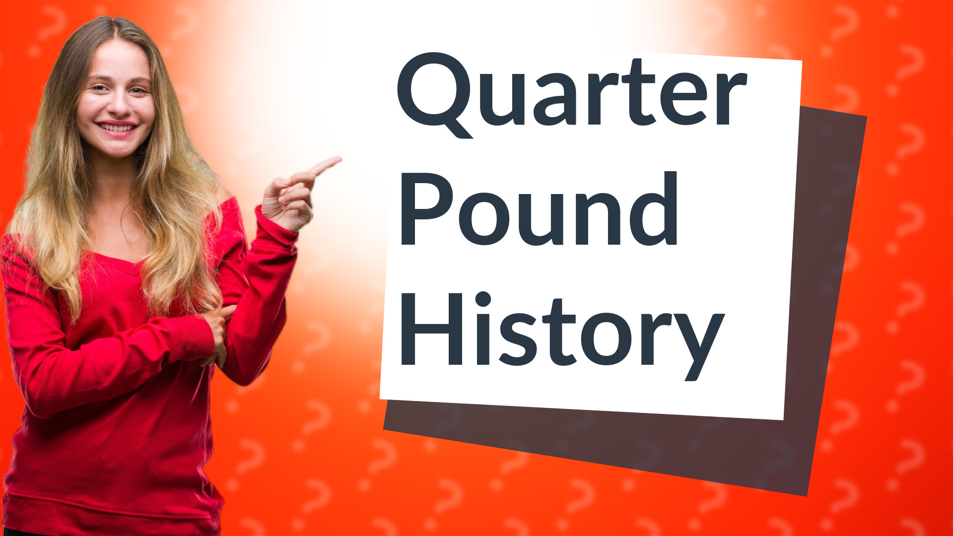 Quarter Pound History