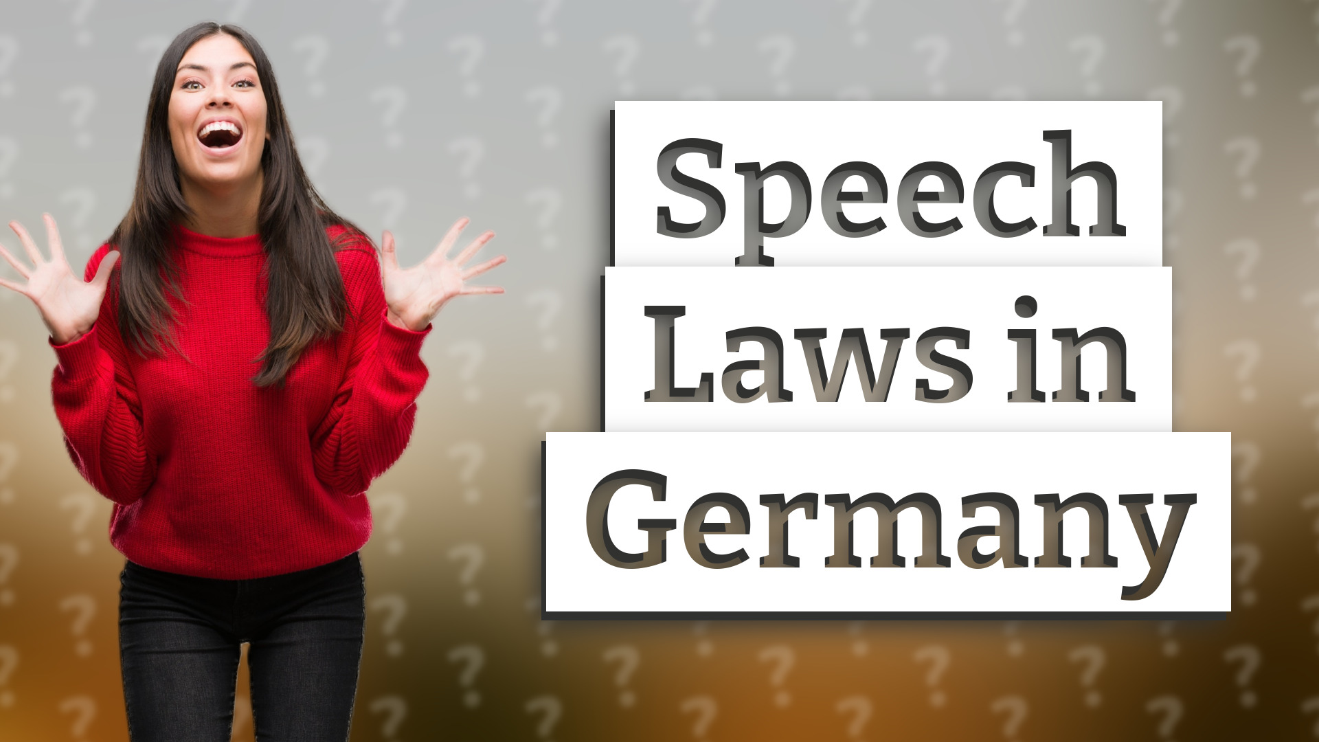 Speech Laws in Germany