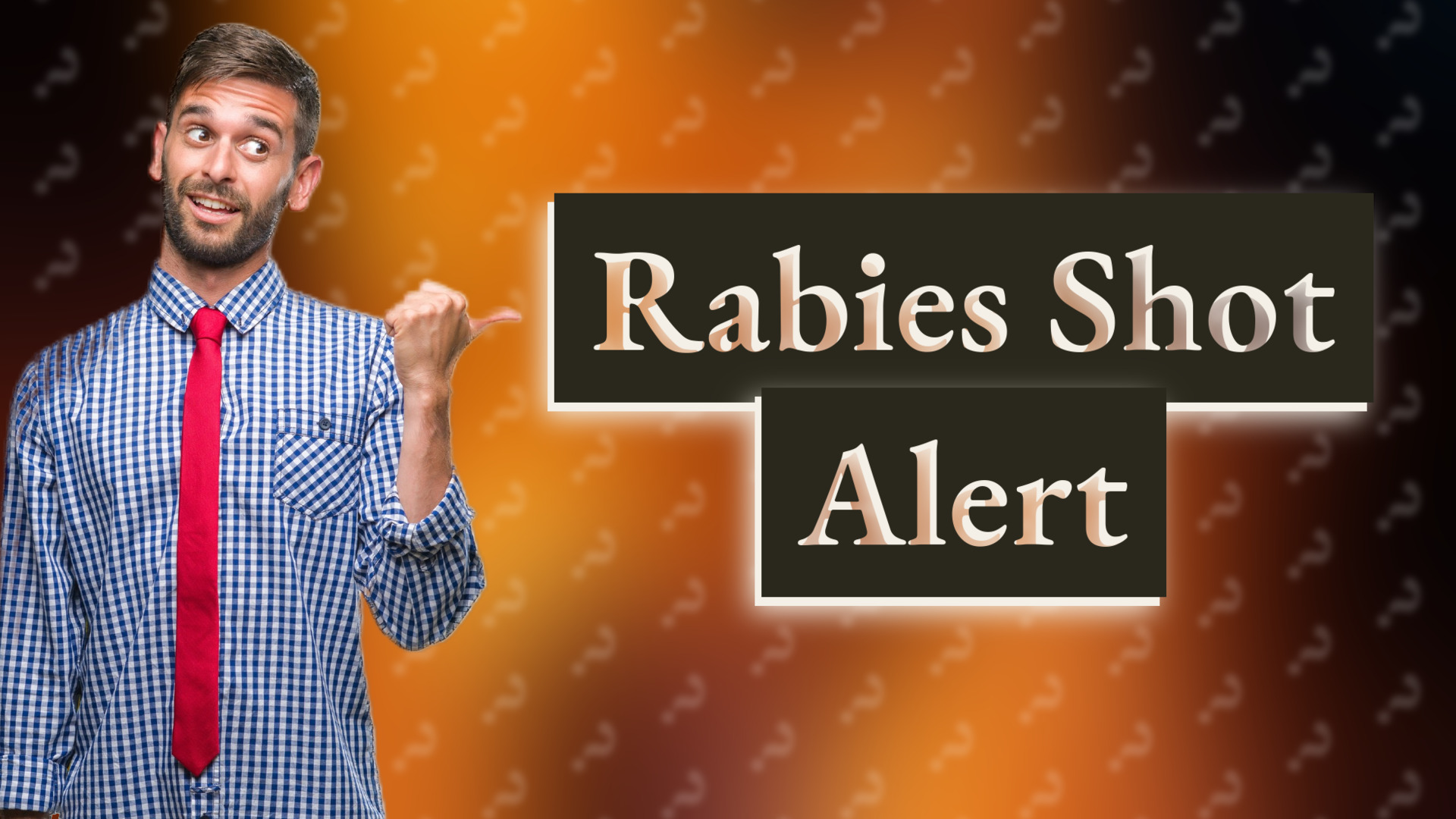 Rabies Shot Alert