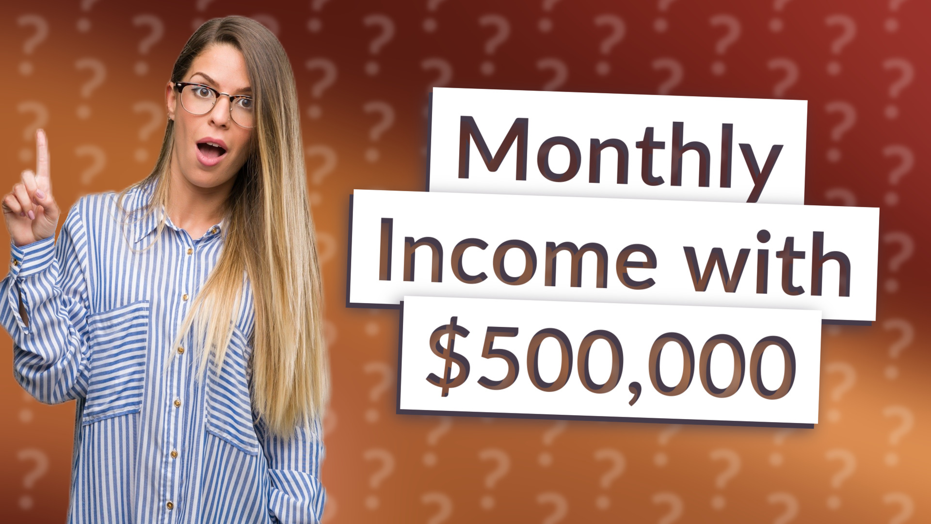 Monthly Income with $500,000