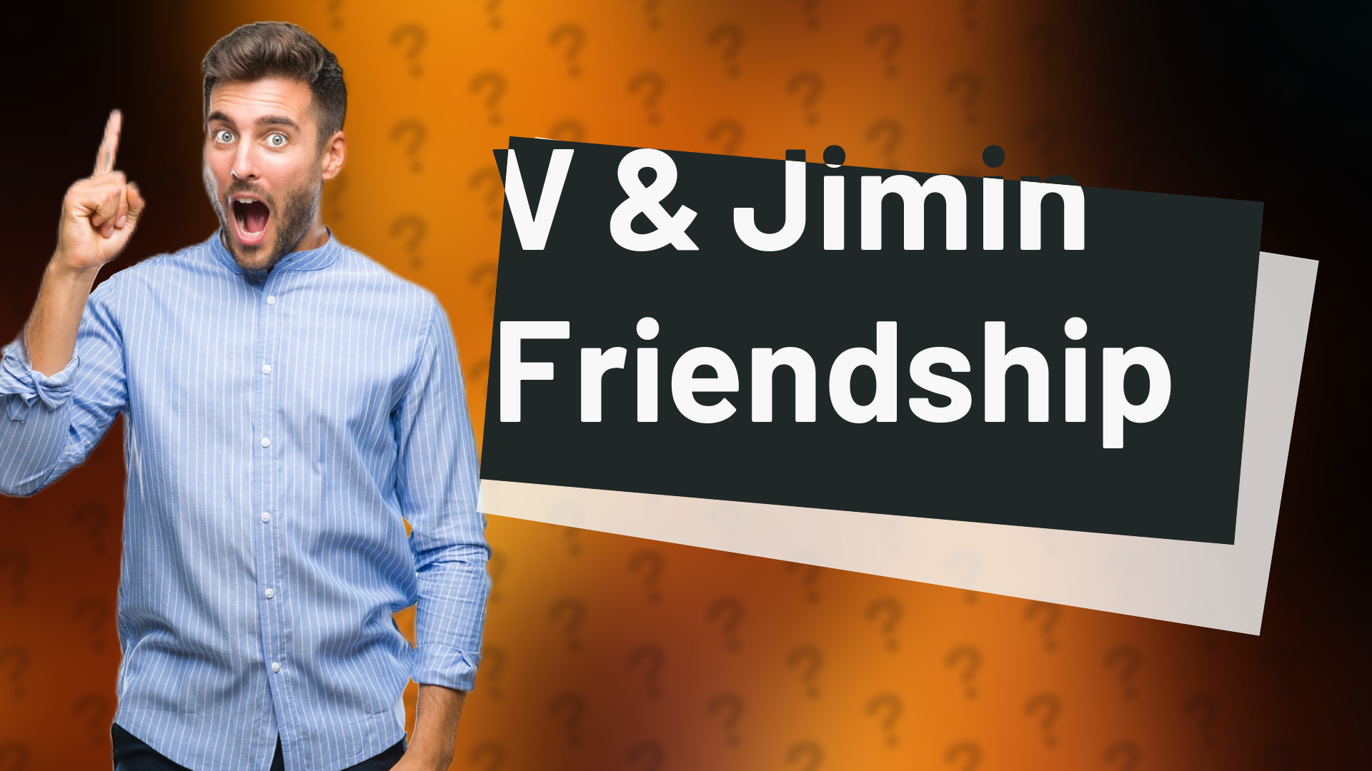 V & Jimin Friendship