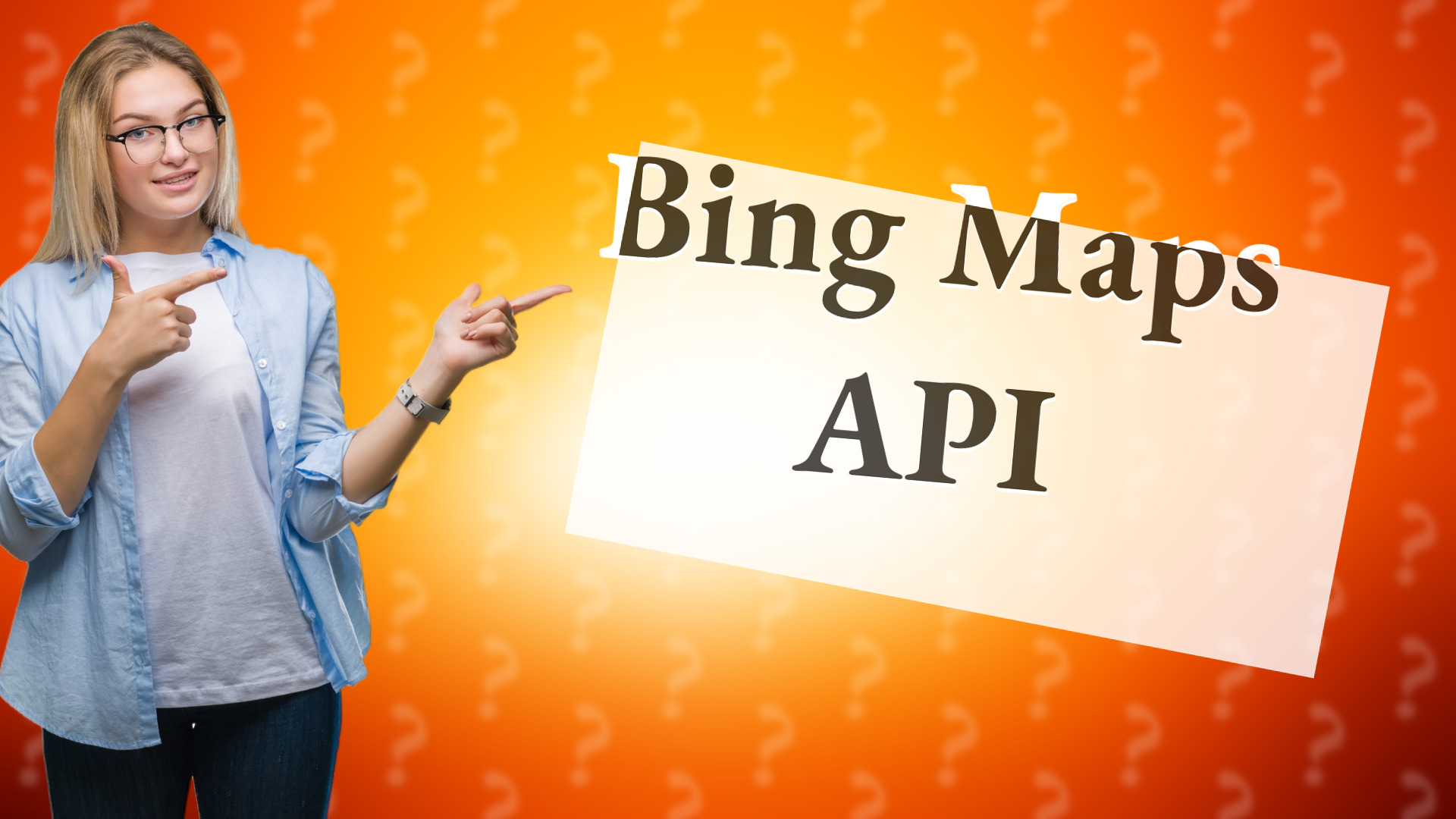 Bing Maps API