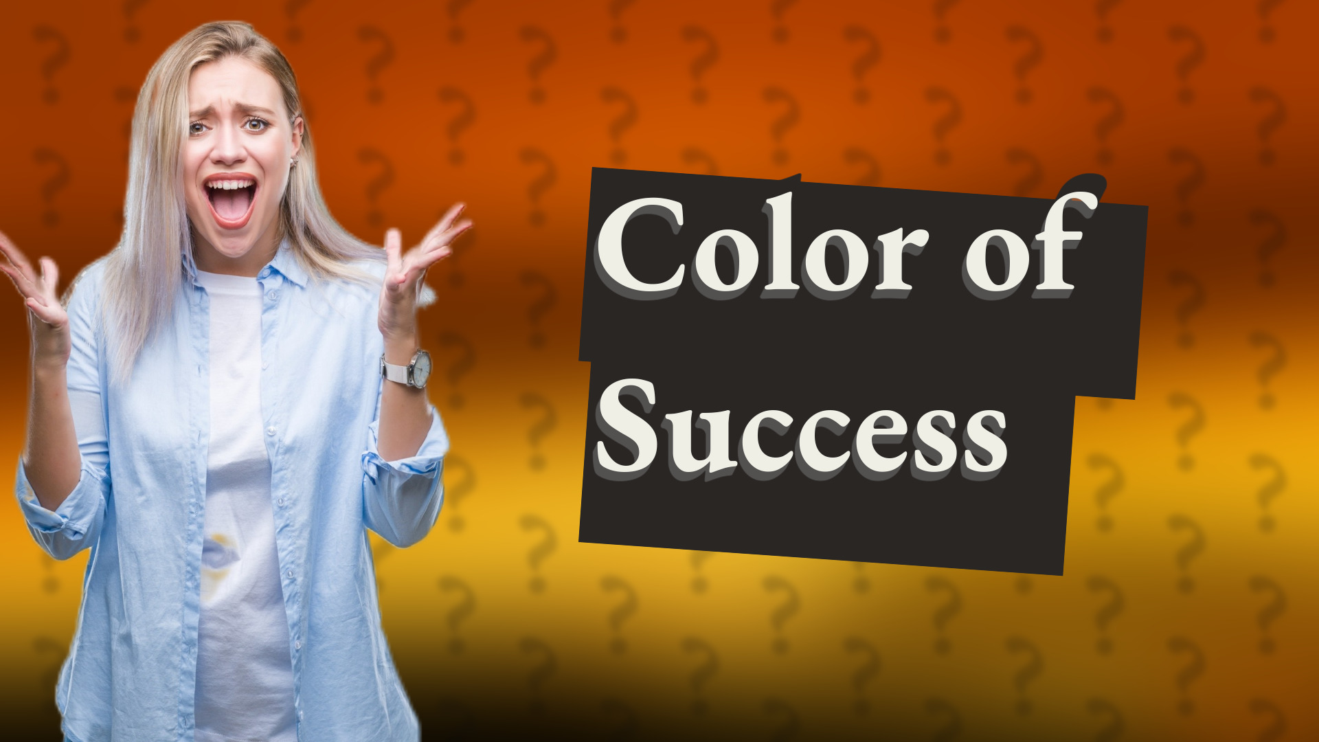 Color of Success