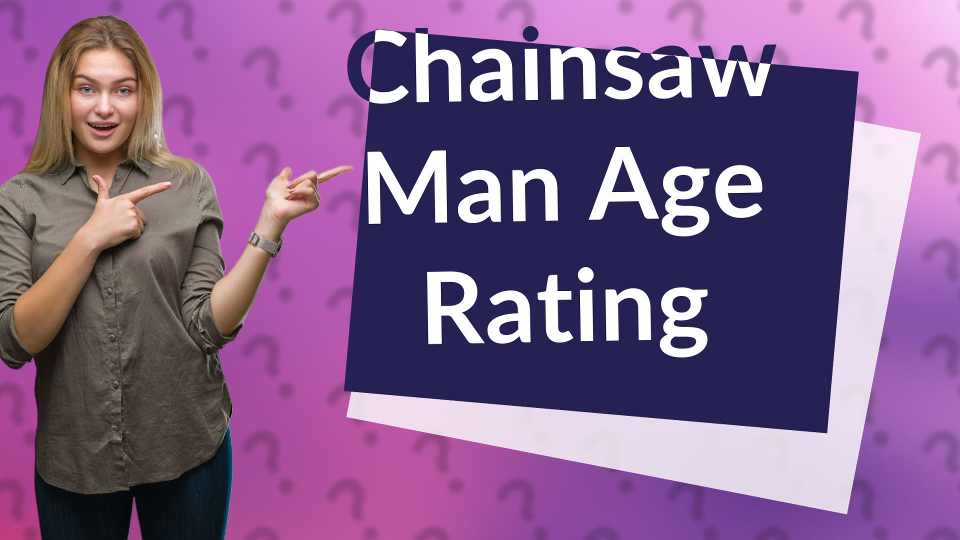 Chainsaw Man Age Rating