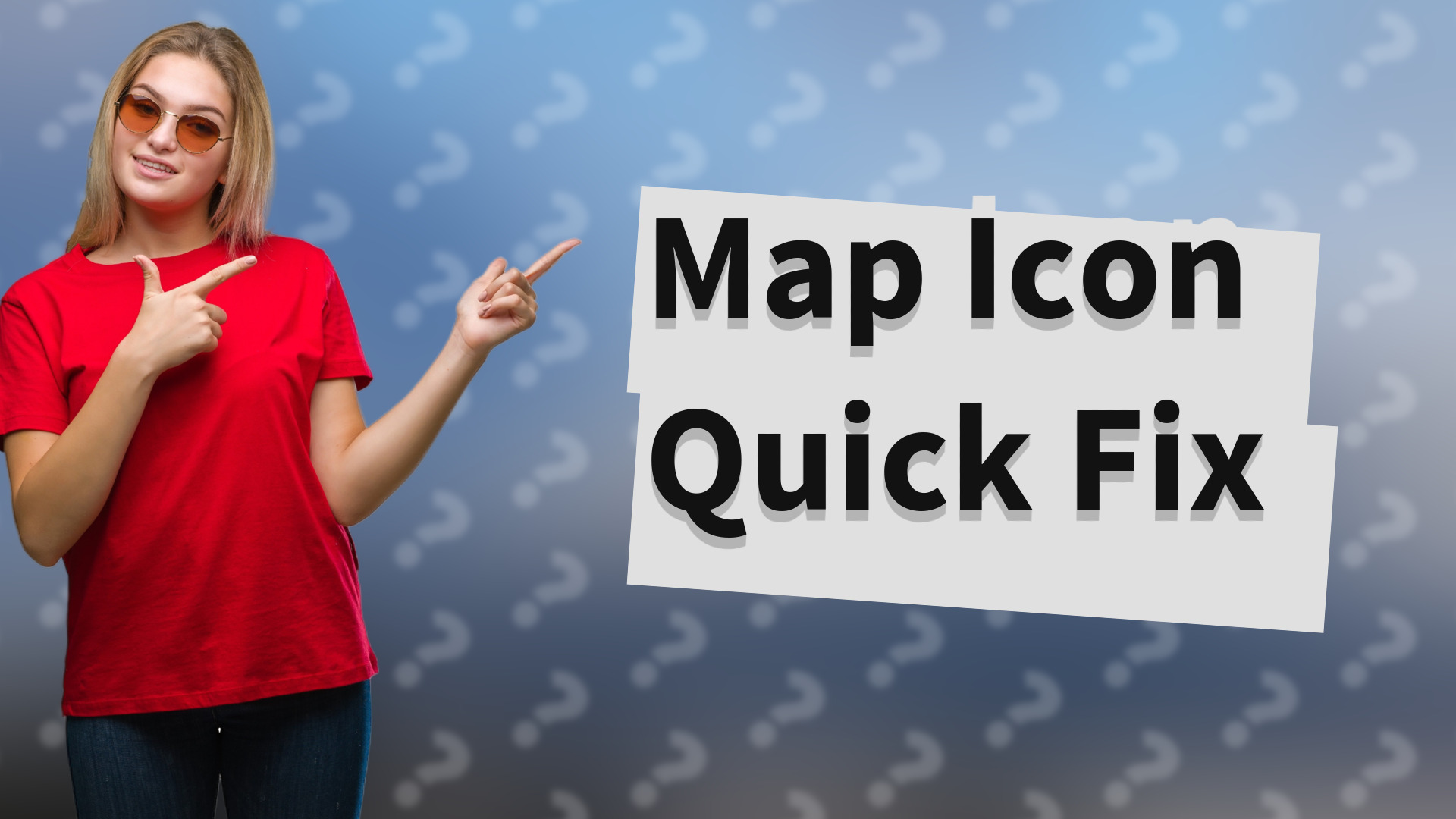 Map Icon Quick Fix