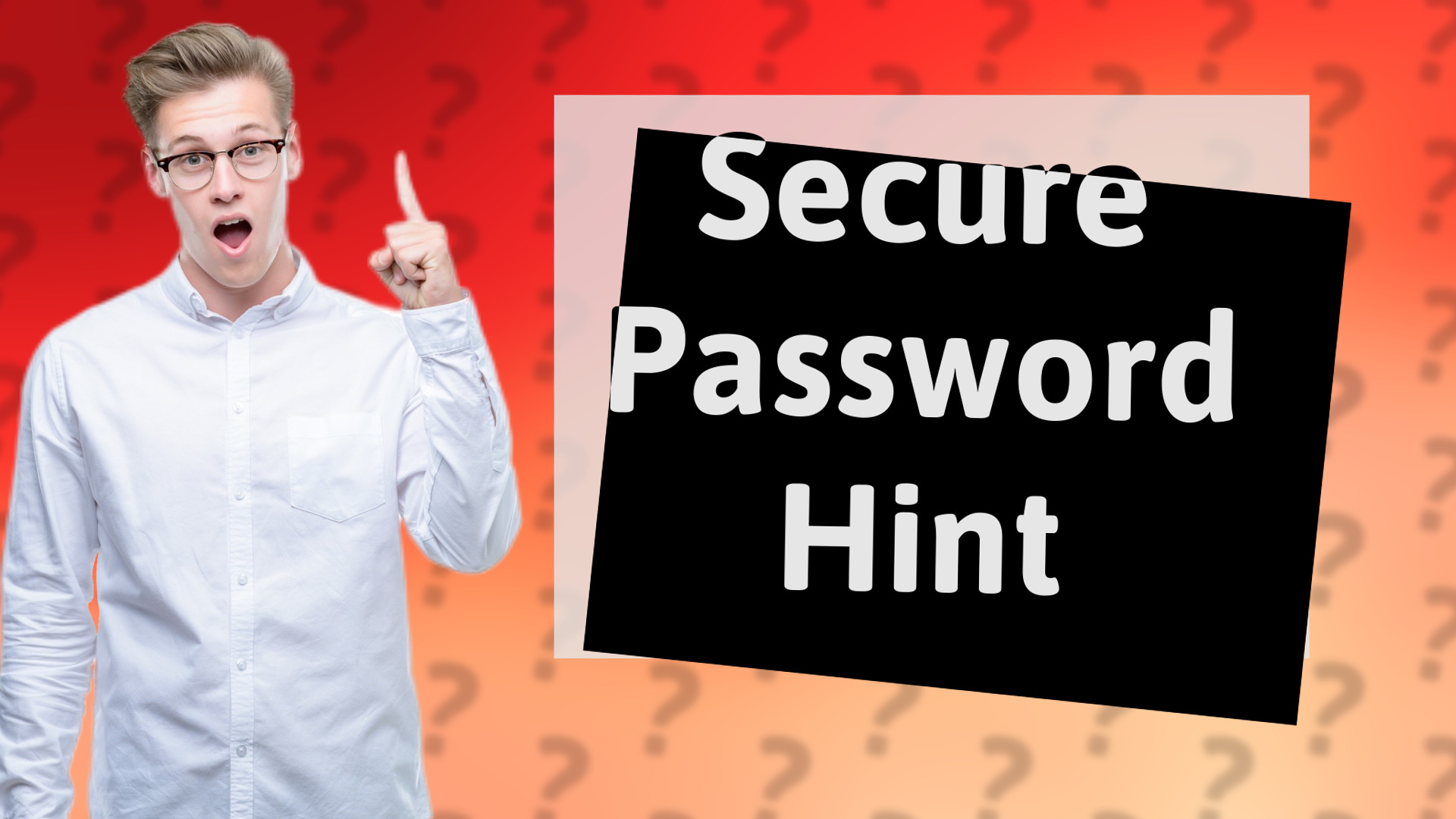 Secure Password Hint