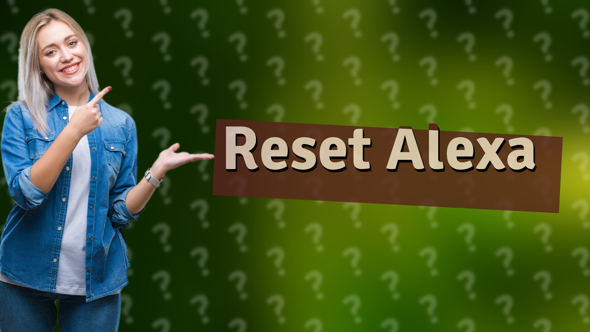Reset Alexa