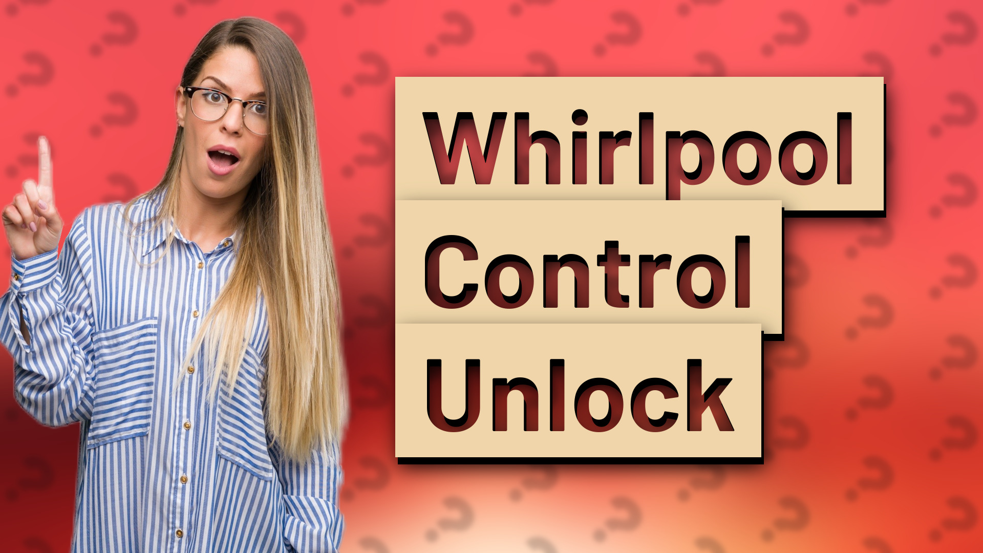 Whirlpool Control Unlock