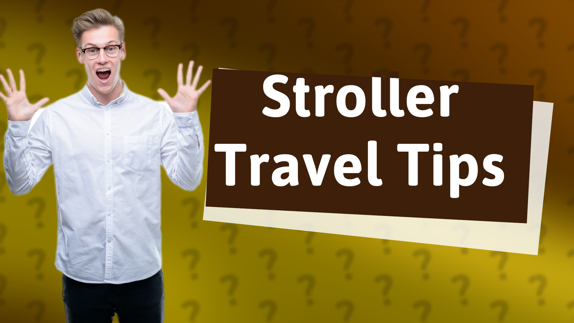 Stroller Travel Tips