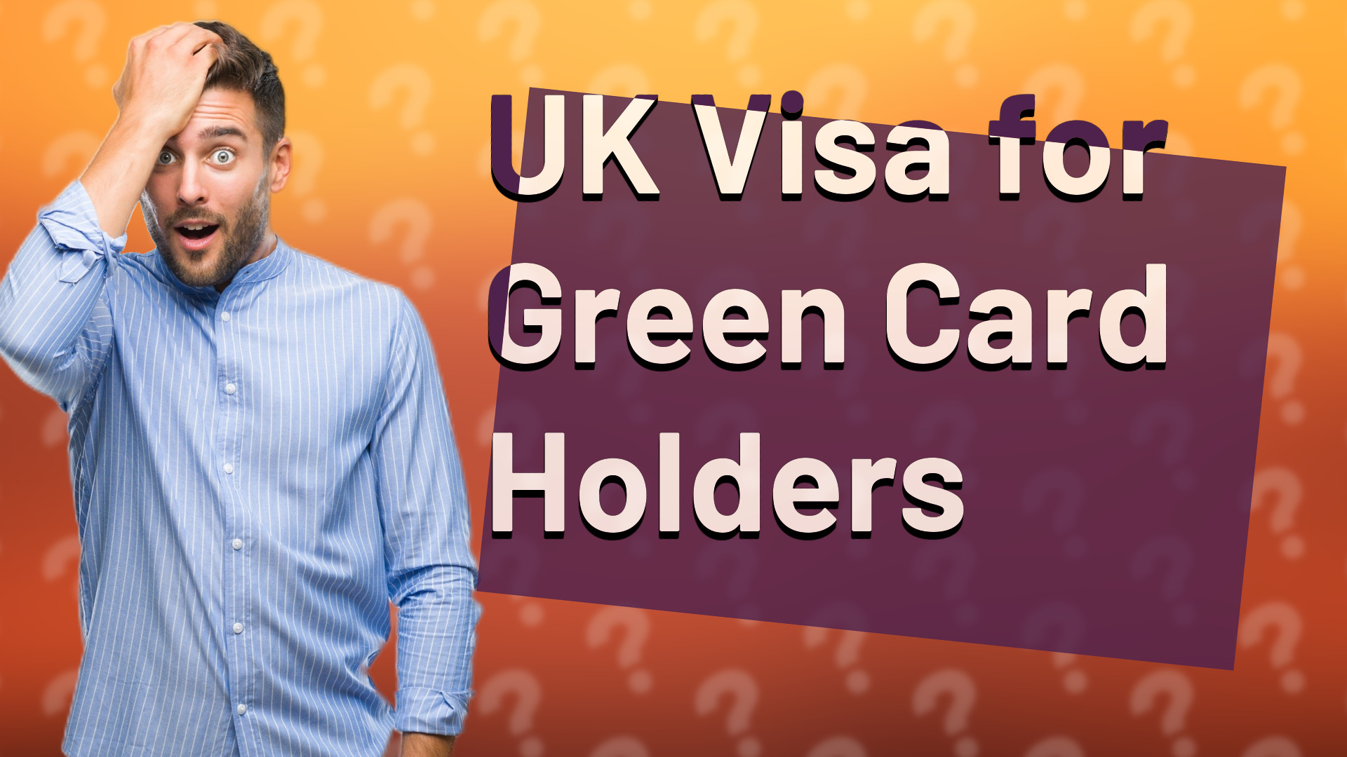 UK Visa for Green Card Holders