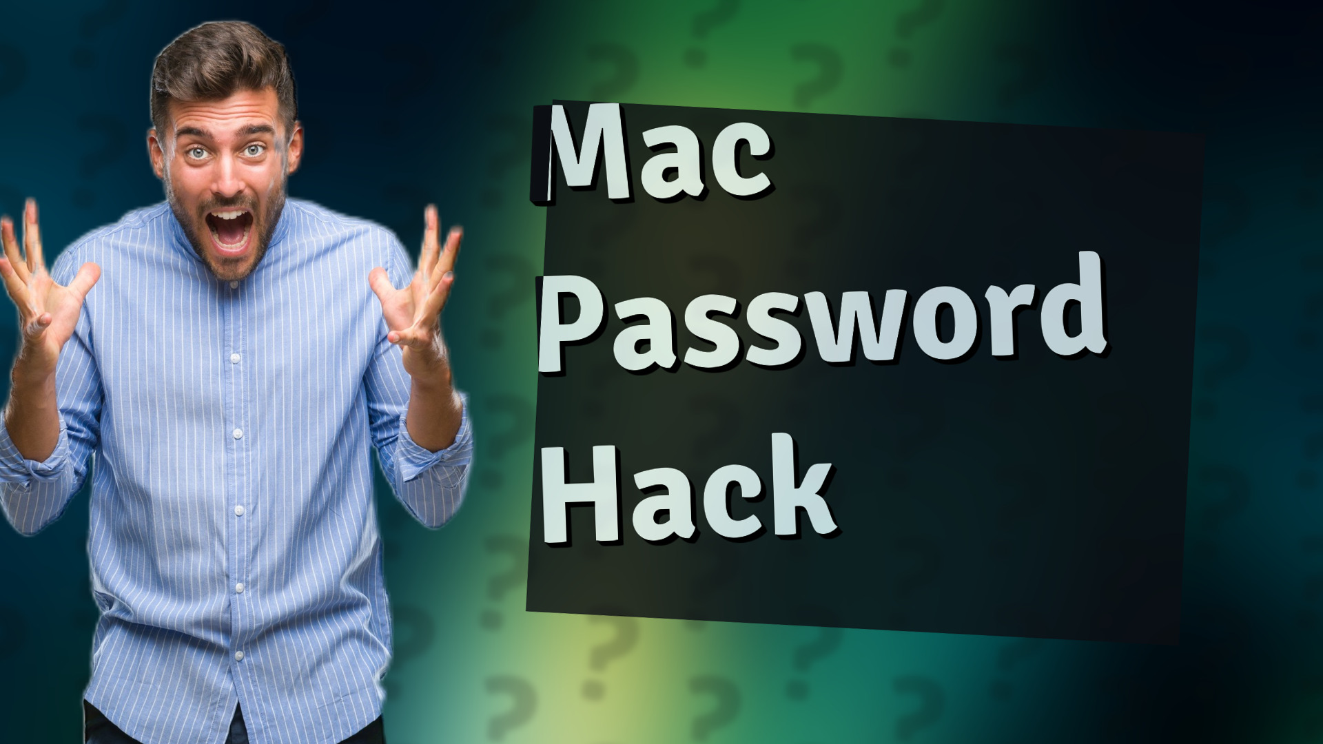 Mac Password Hack