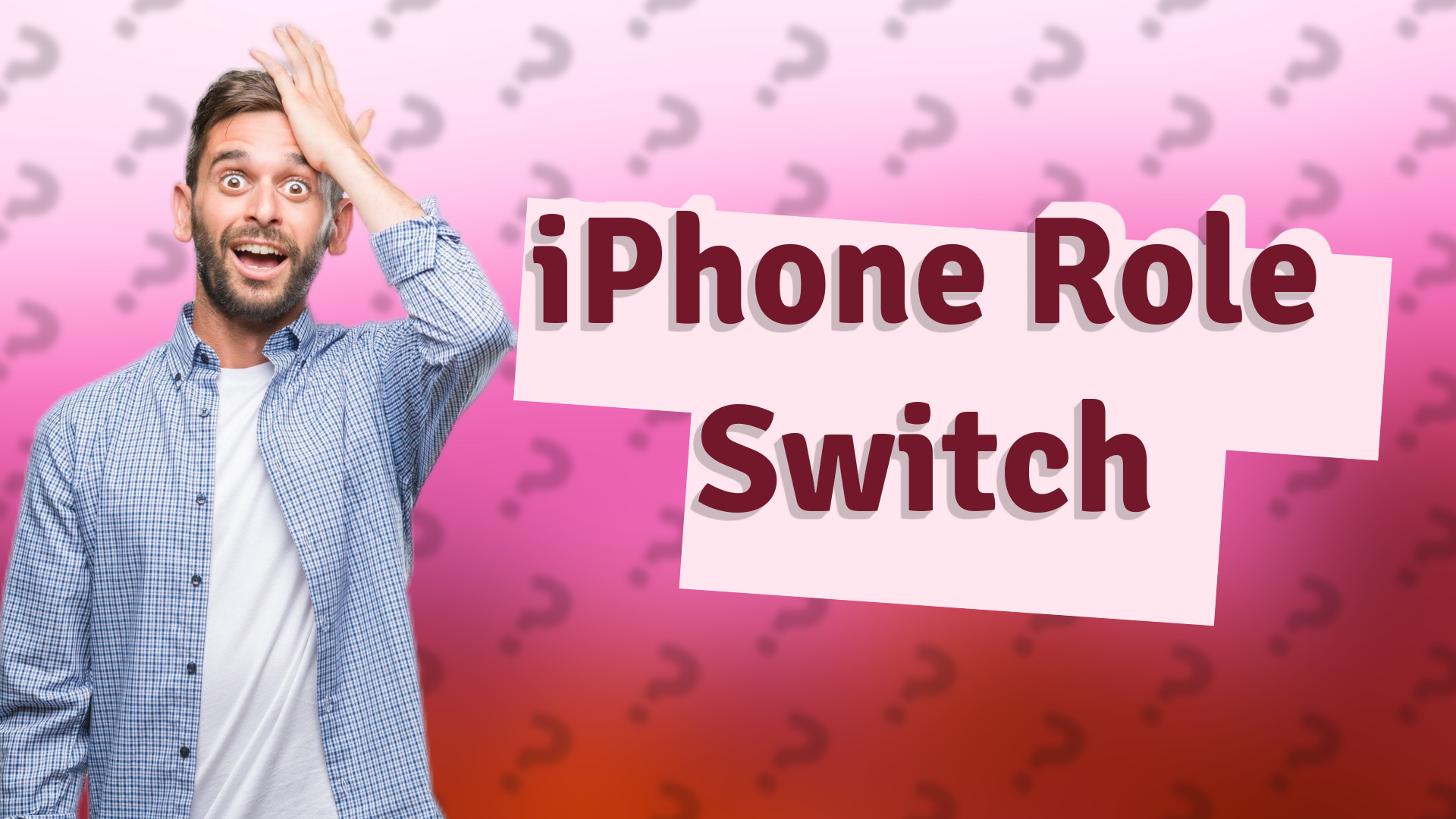 iPhone Role Switch