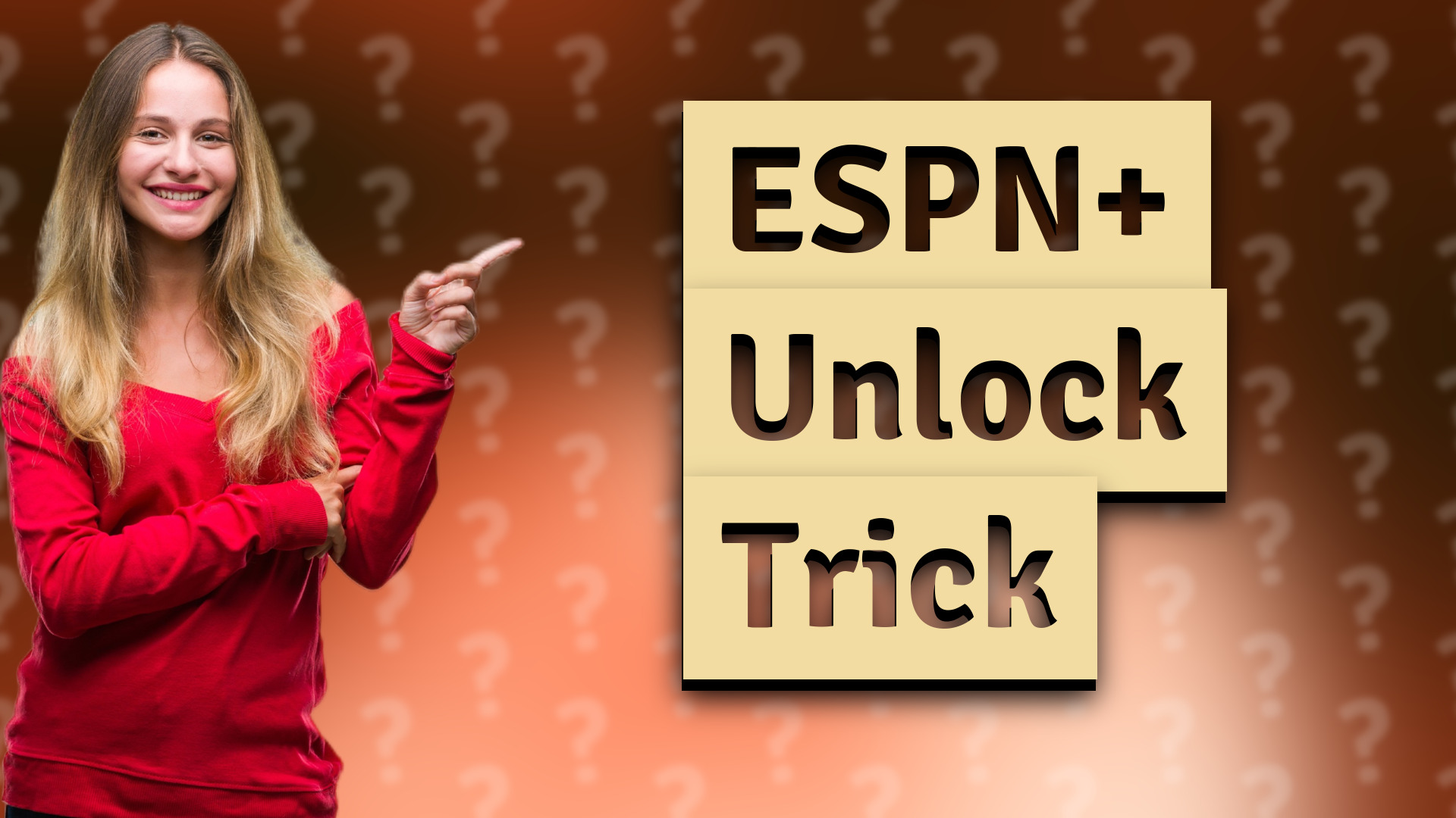 ESPN+ Unlock Trick