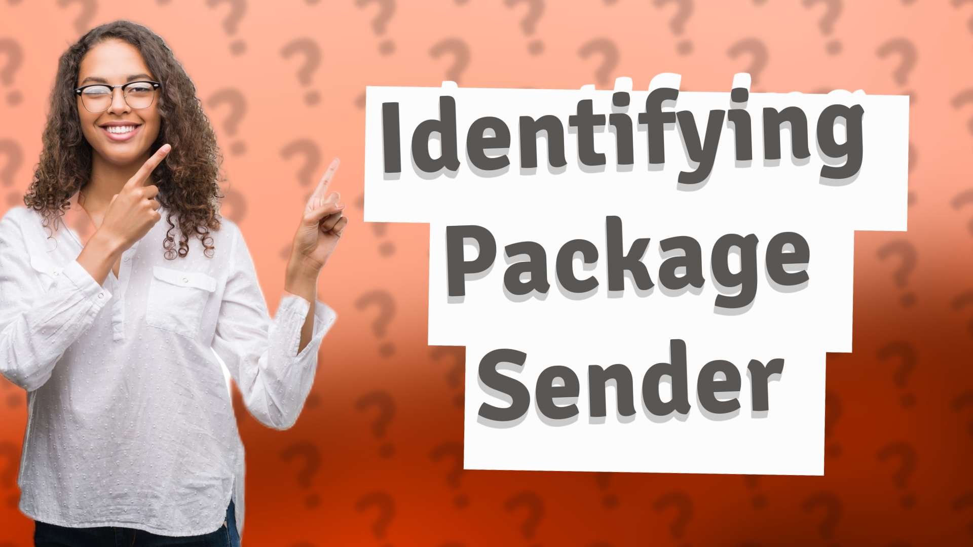 Identifying Package Sender