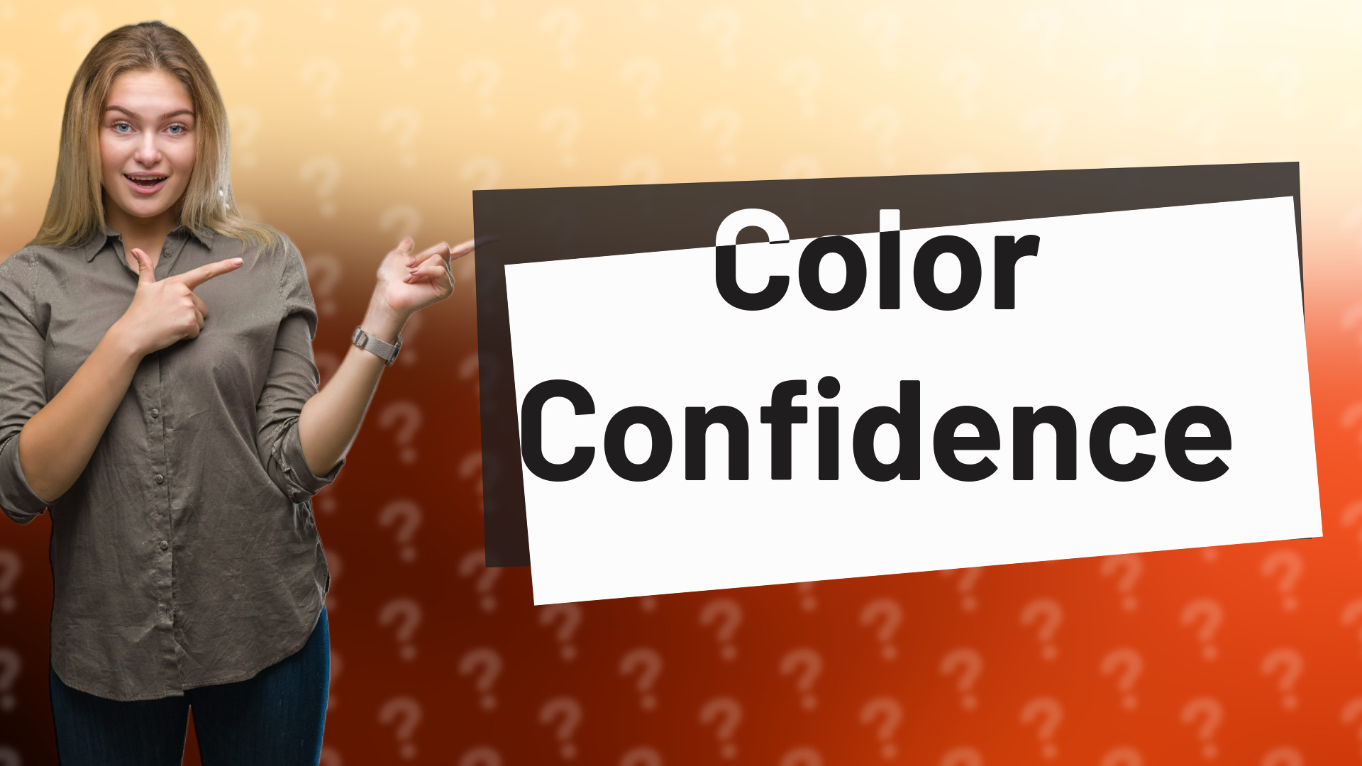 Color Confidence
