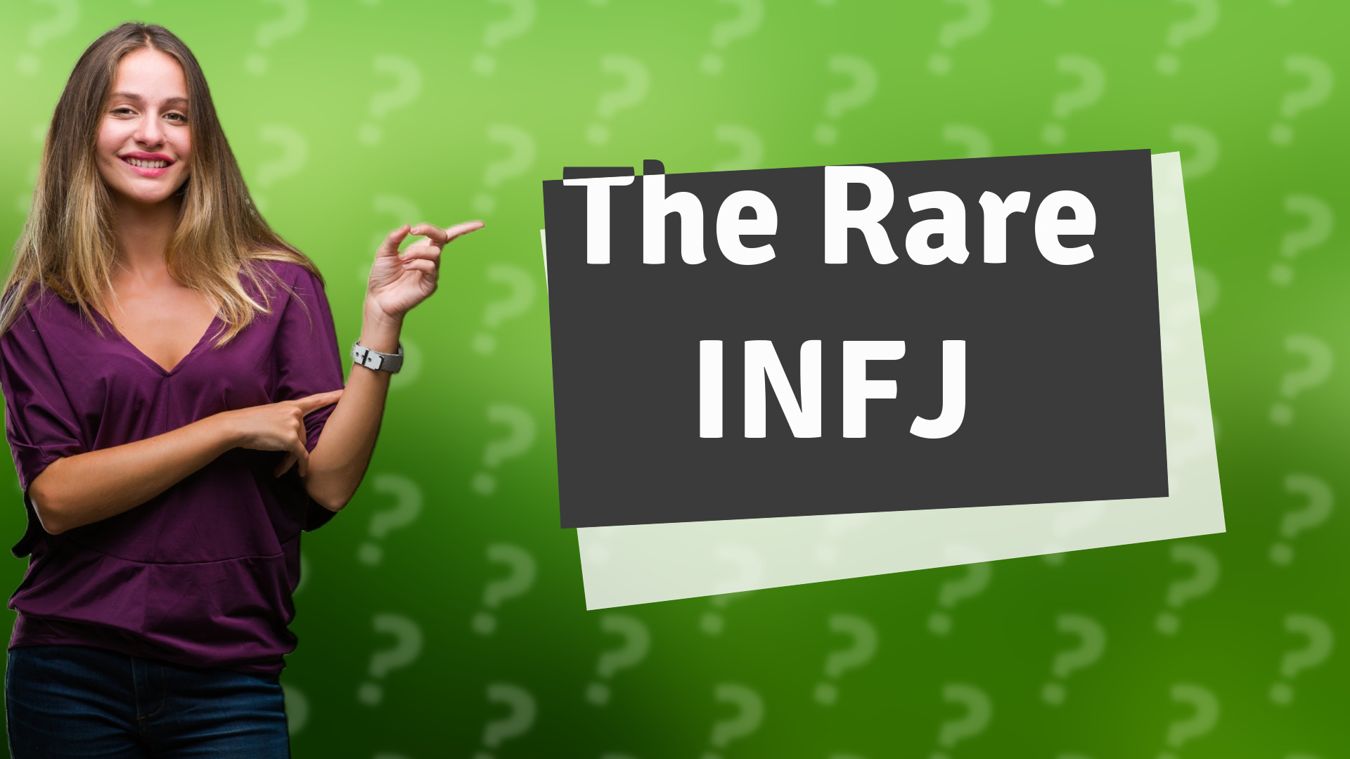 The Rare INFJ