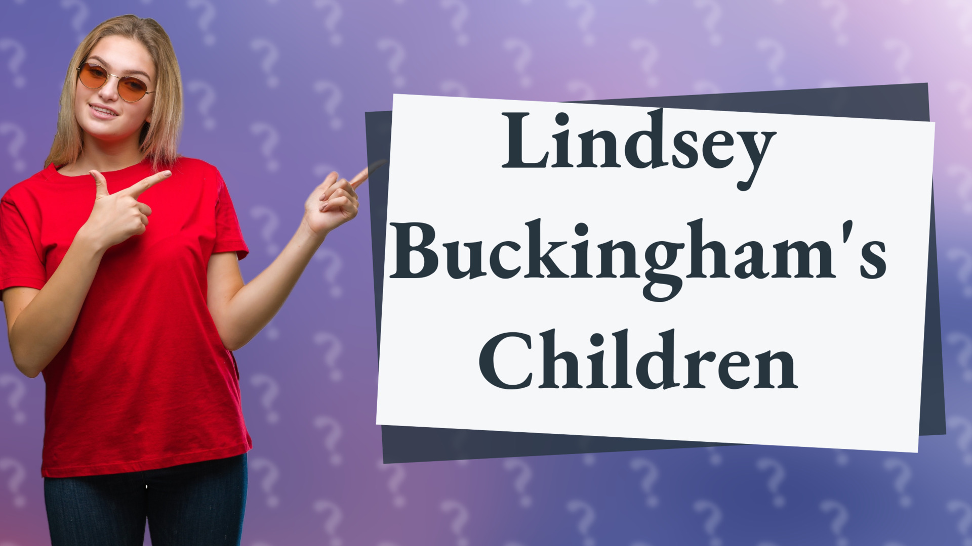 Lindsey Buckingham's Children