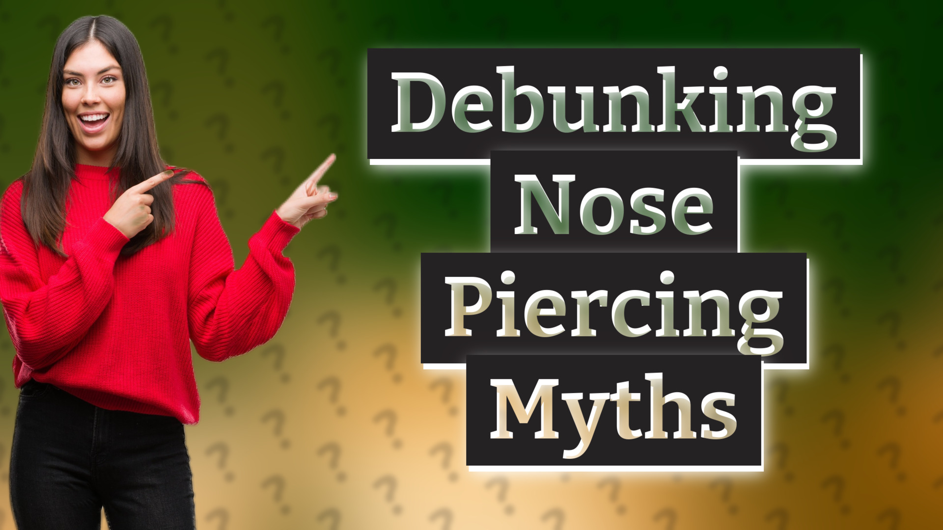 Debunking Nose Piercing Myths