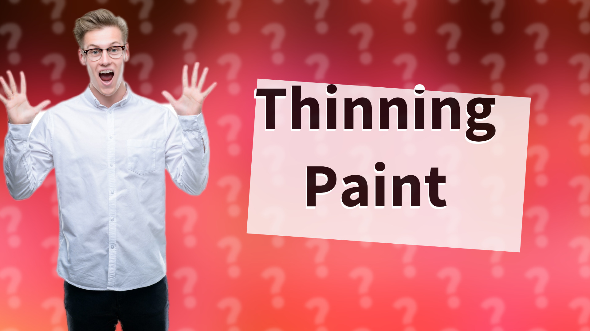 Thinning Paint
