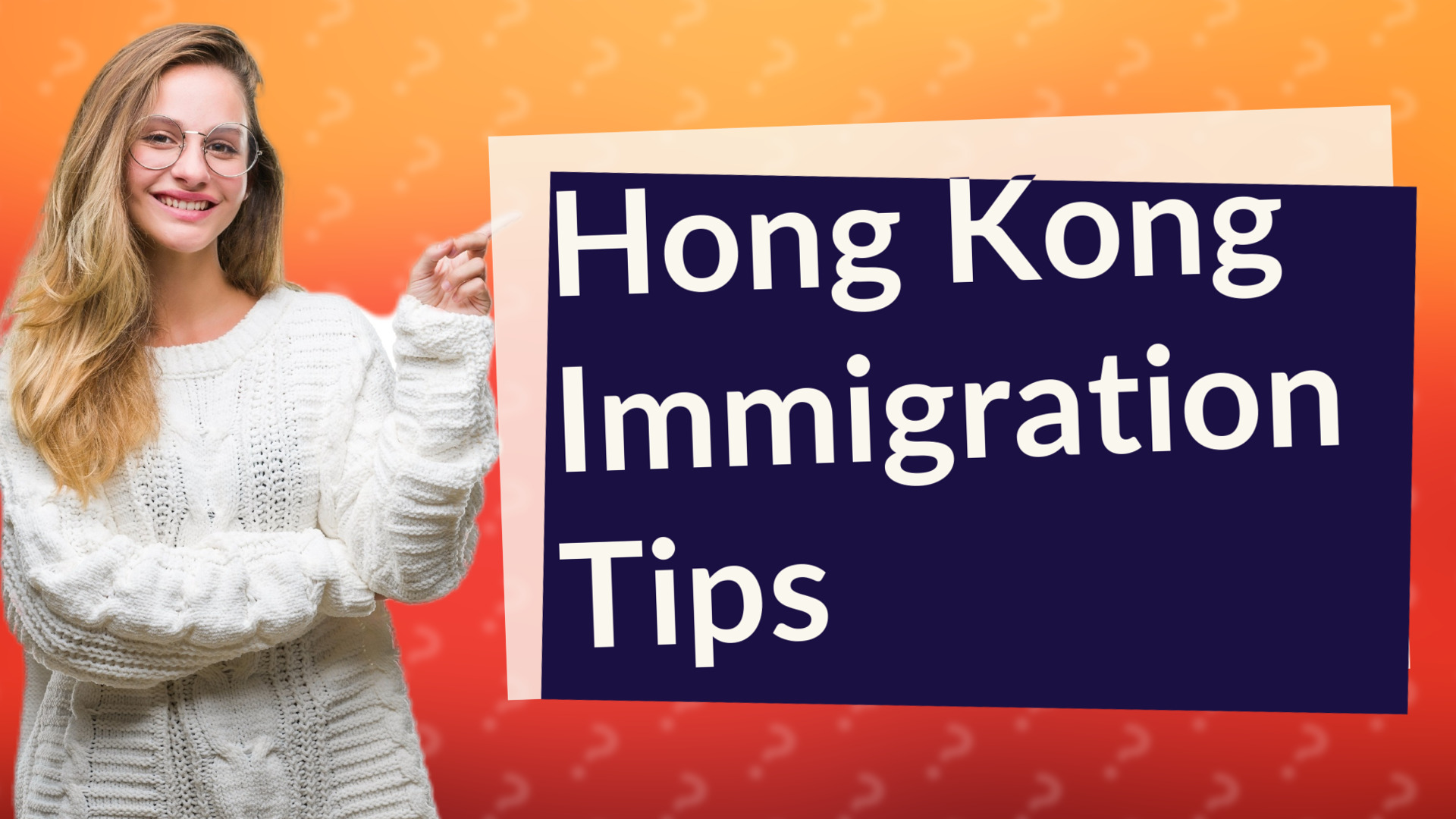 Hong Kong Immigration Tips