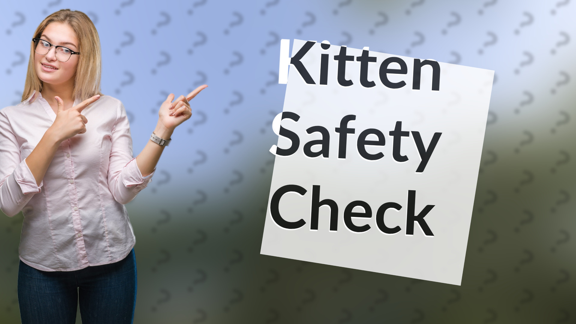 Kitten Safety Check