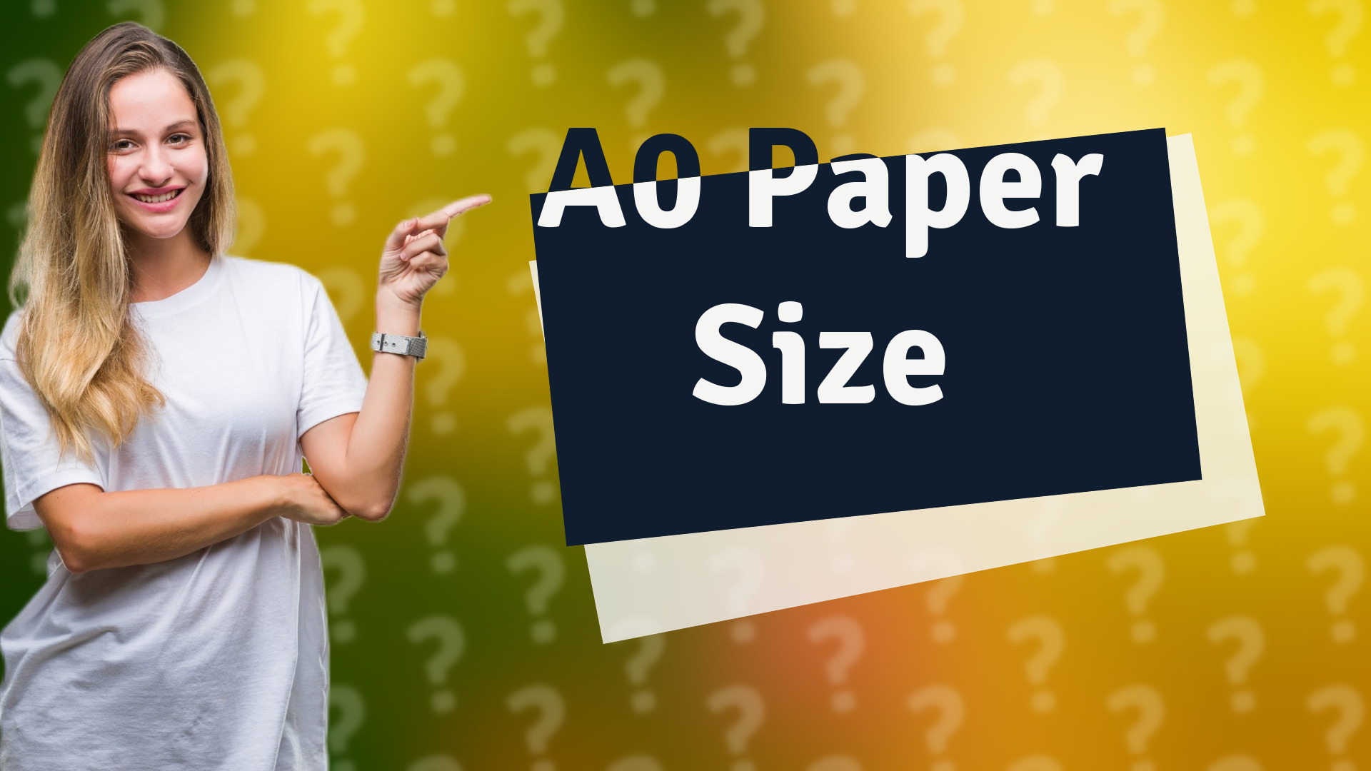 A0 Paper Size