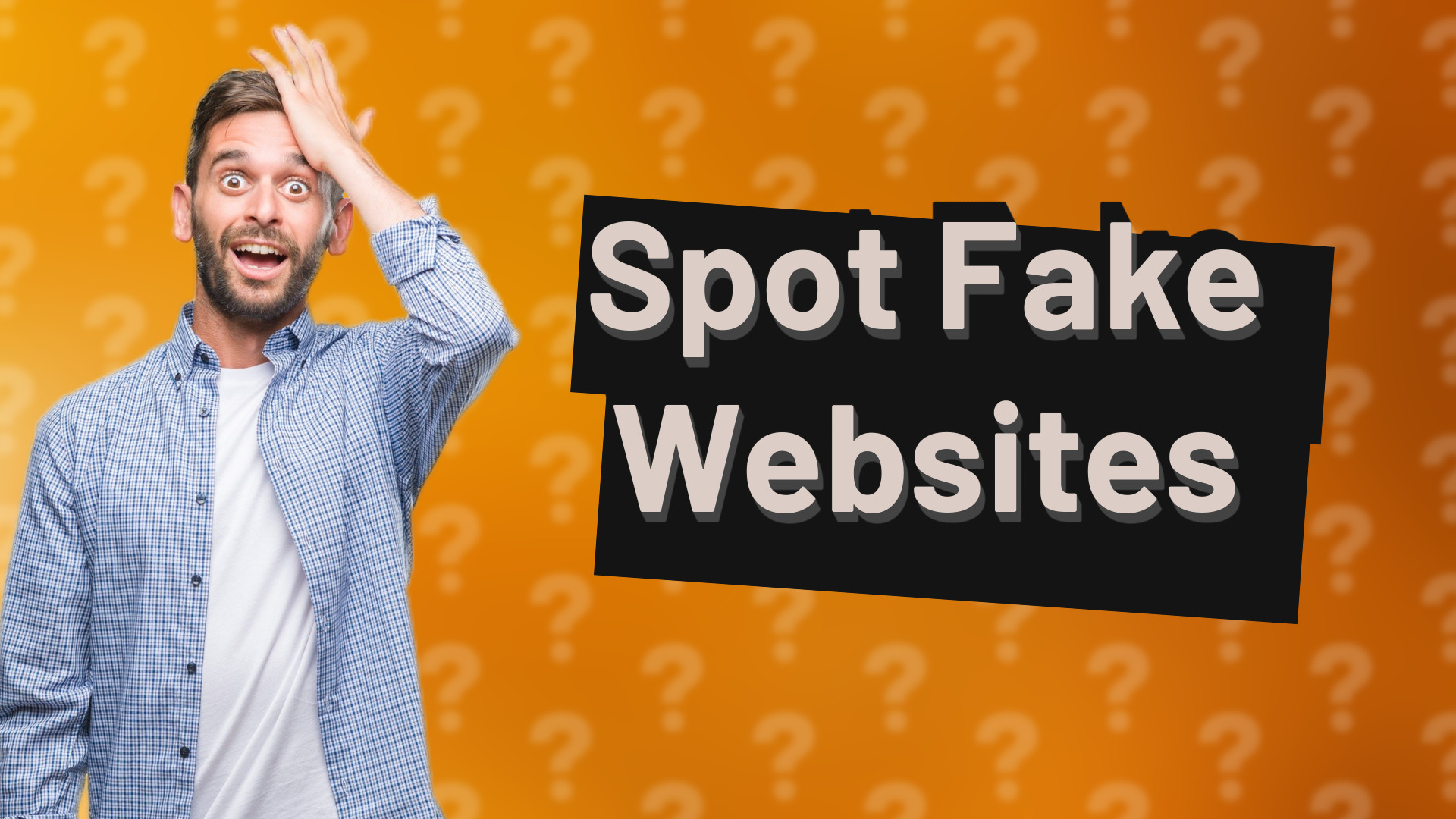 Spot Fake Websites