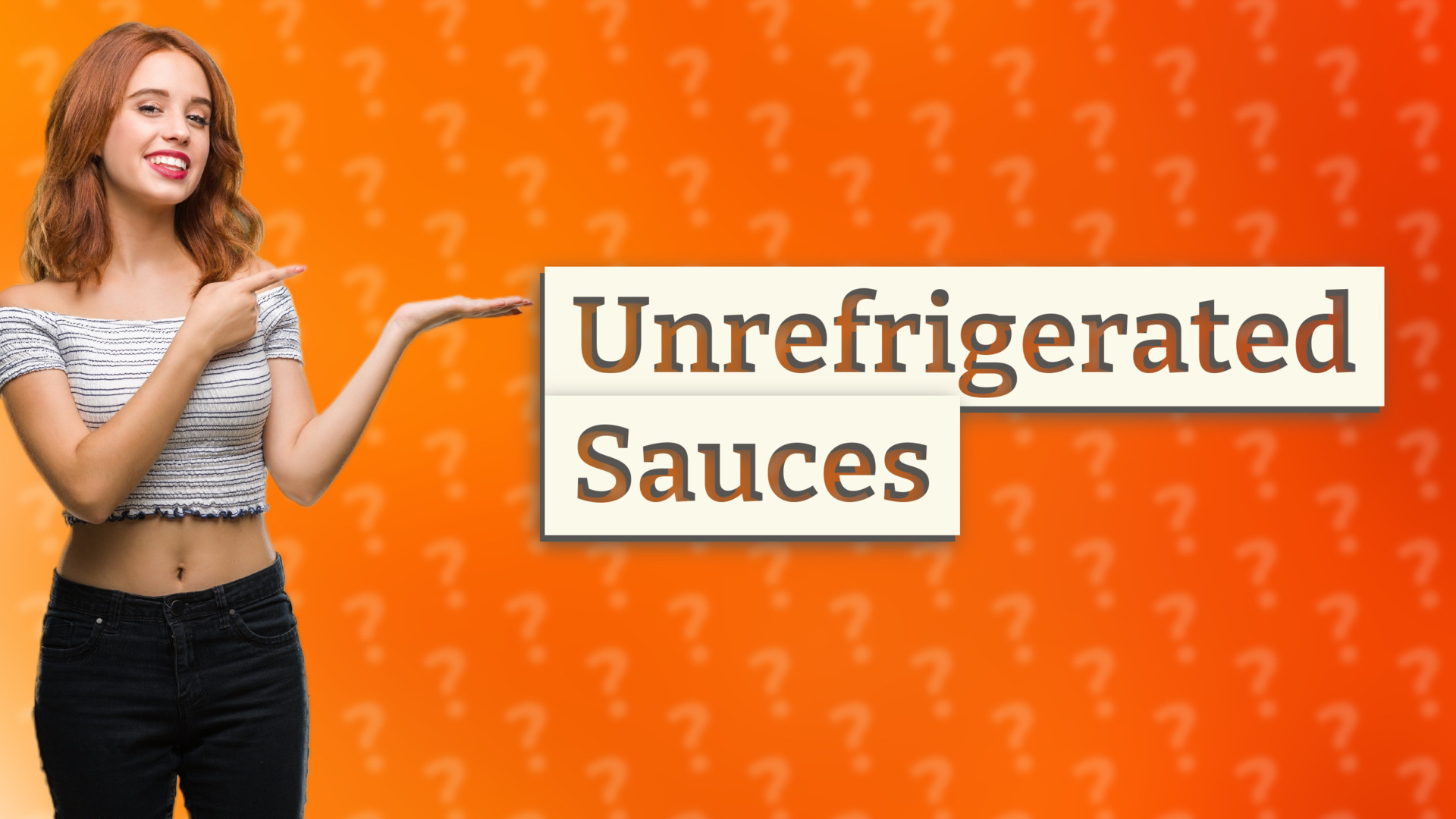 Unrefrigerated Sauces